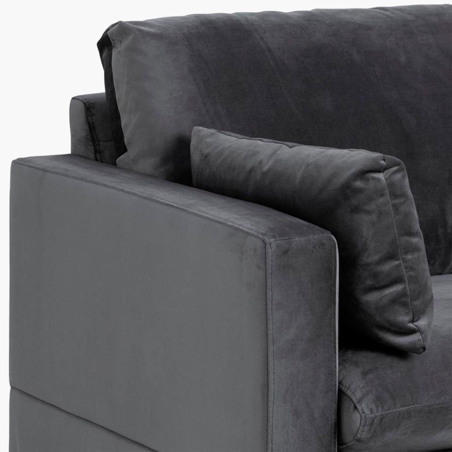 Sofá 2C Sunderland Gris Oscuro-5