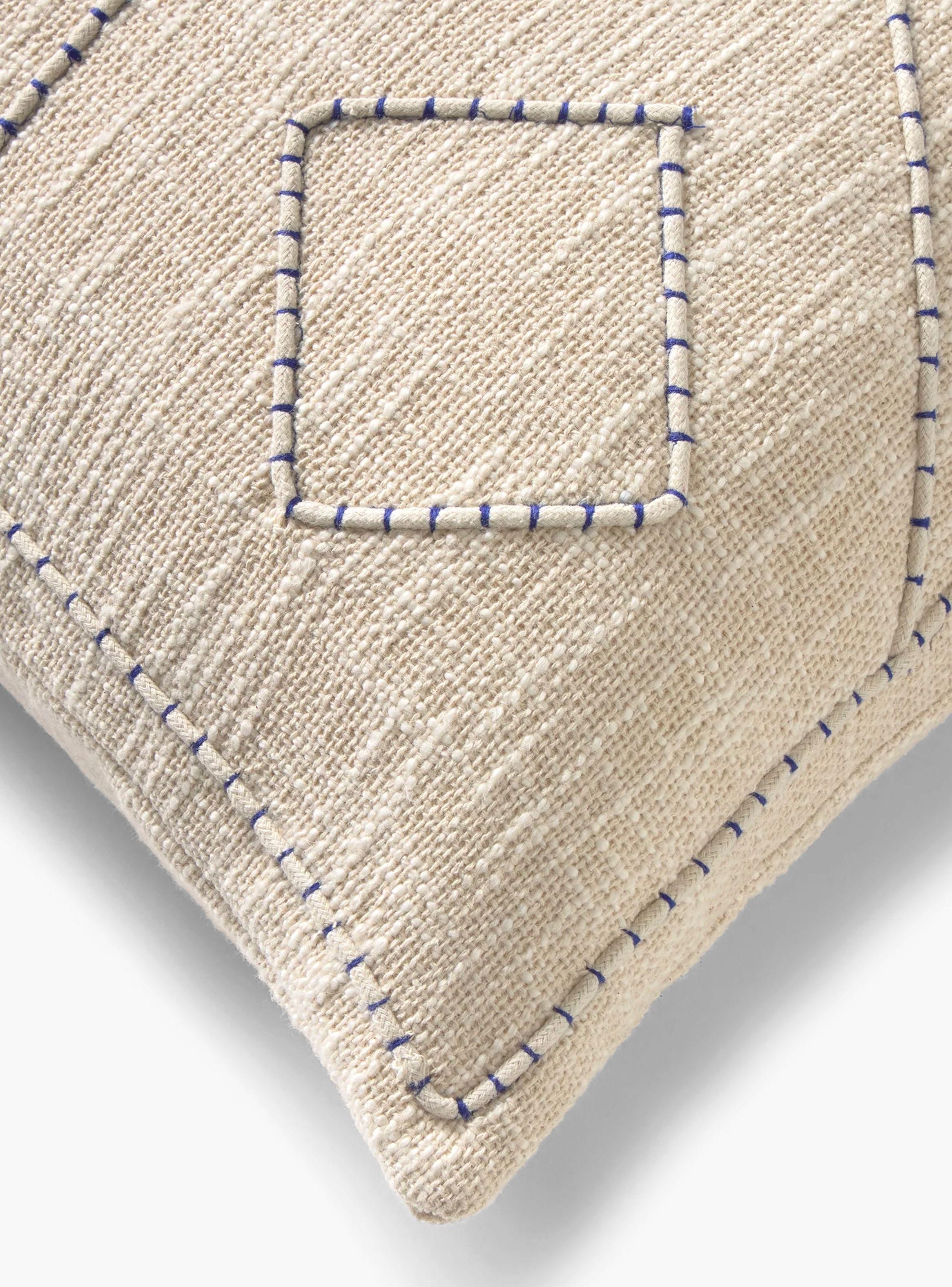 Funda Cojín Grecia 60x60 Crudo-2