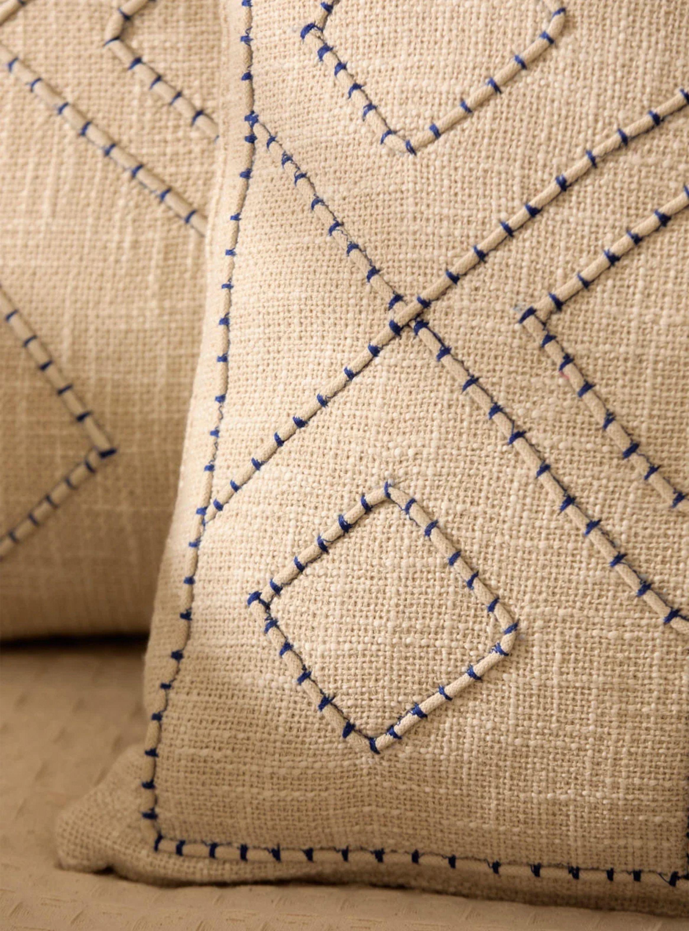 Funda Cojín Grecia 60x60 Crudo-4