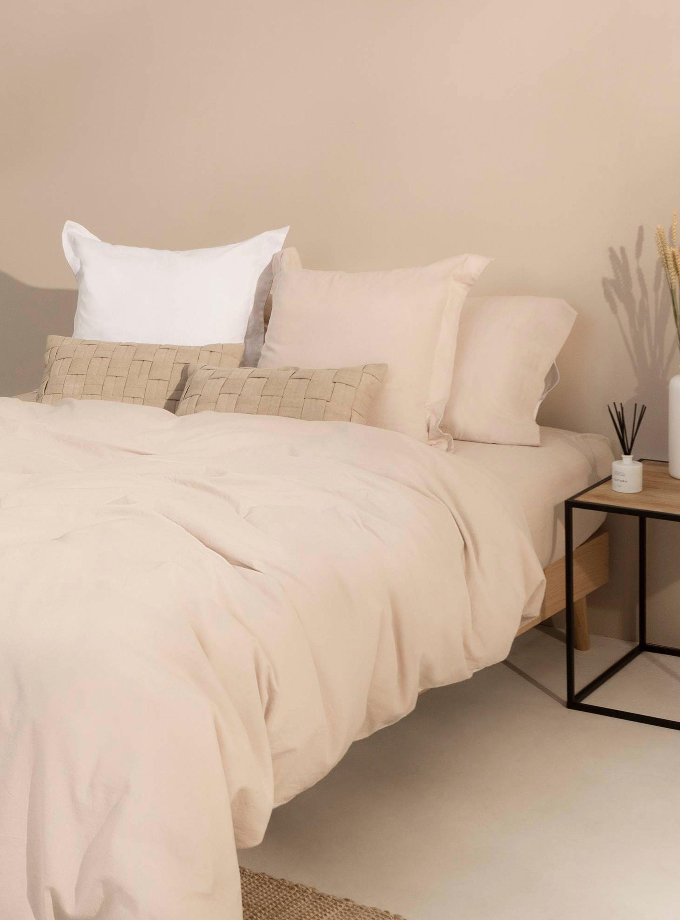 Funda Plumón Linlov 220x220 Beige (Cama 1,5 Plazas)-6