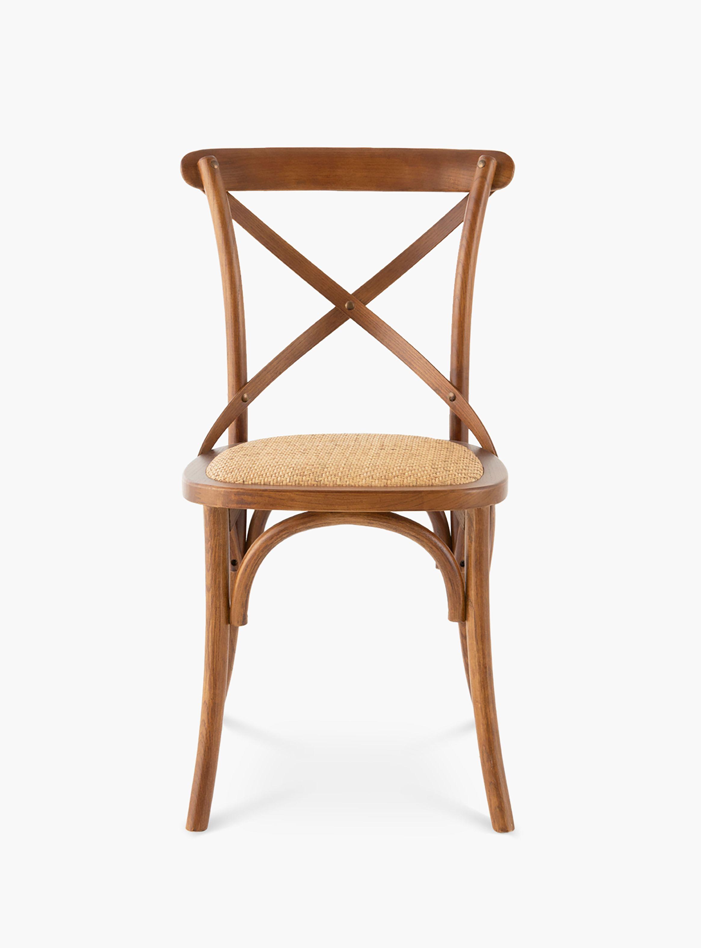 Silla Madera Tradition Rattan Nogal-0