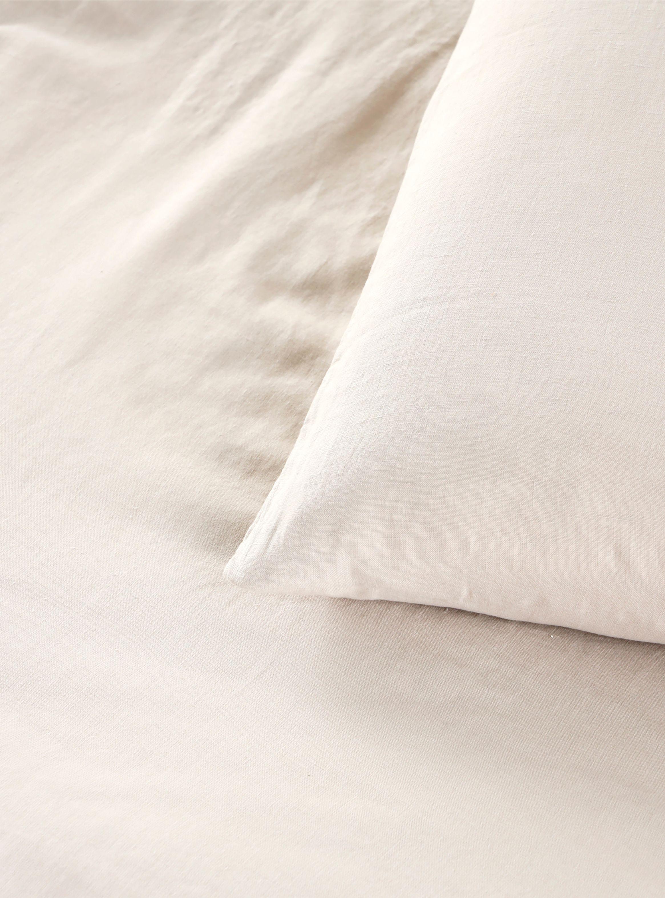 Funda Plumón 100% Lino Portofino 2 Plazas Natural-3