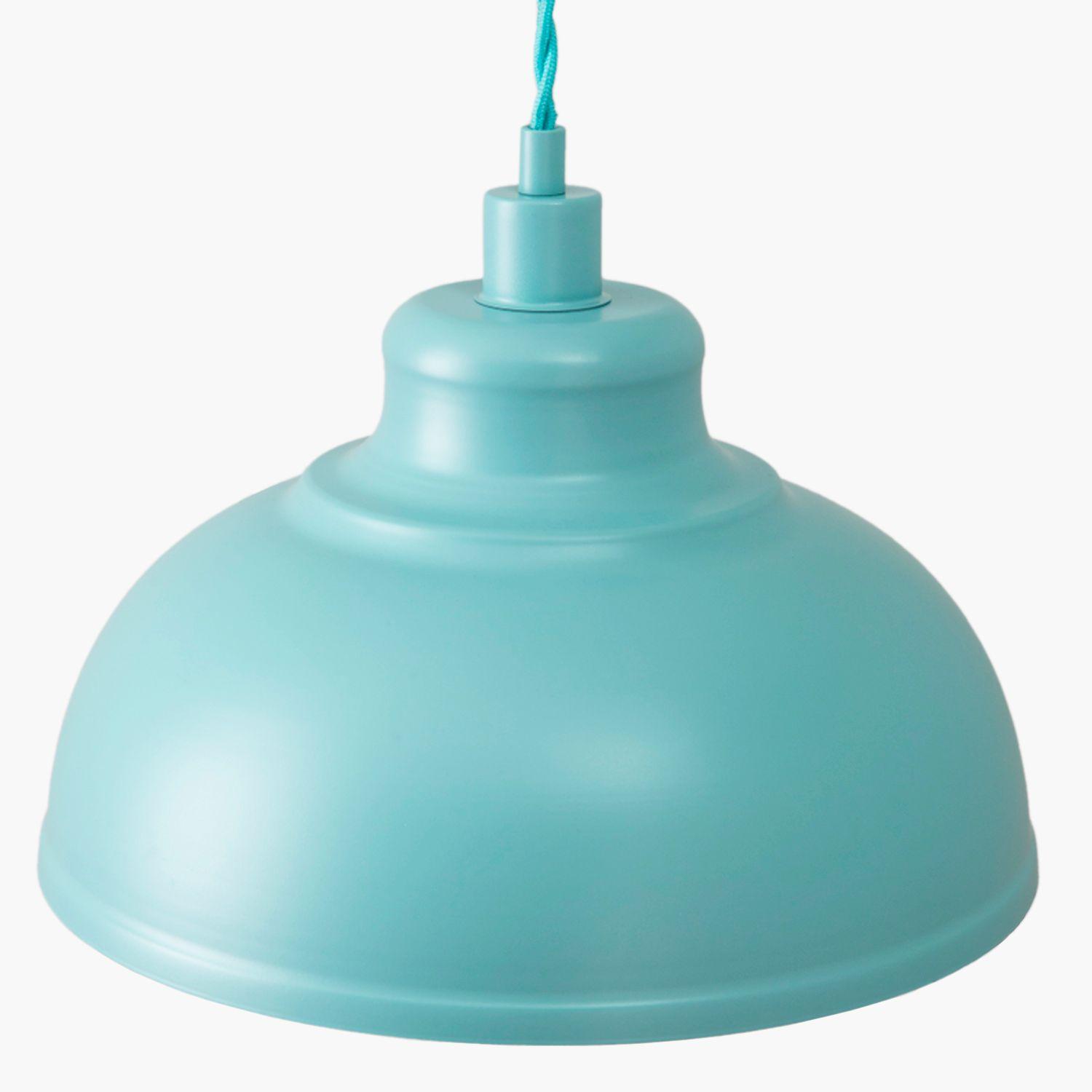 Lámpara de Colgar Lauren Verde Pastel-4