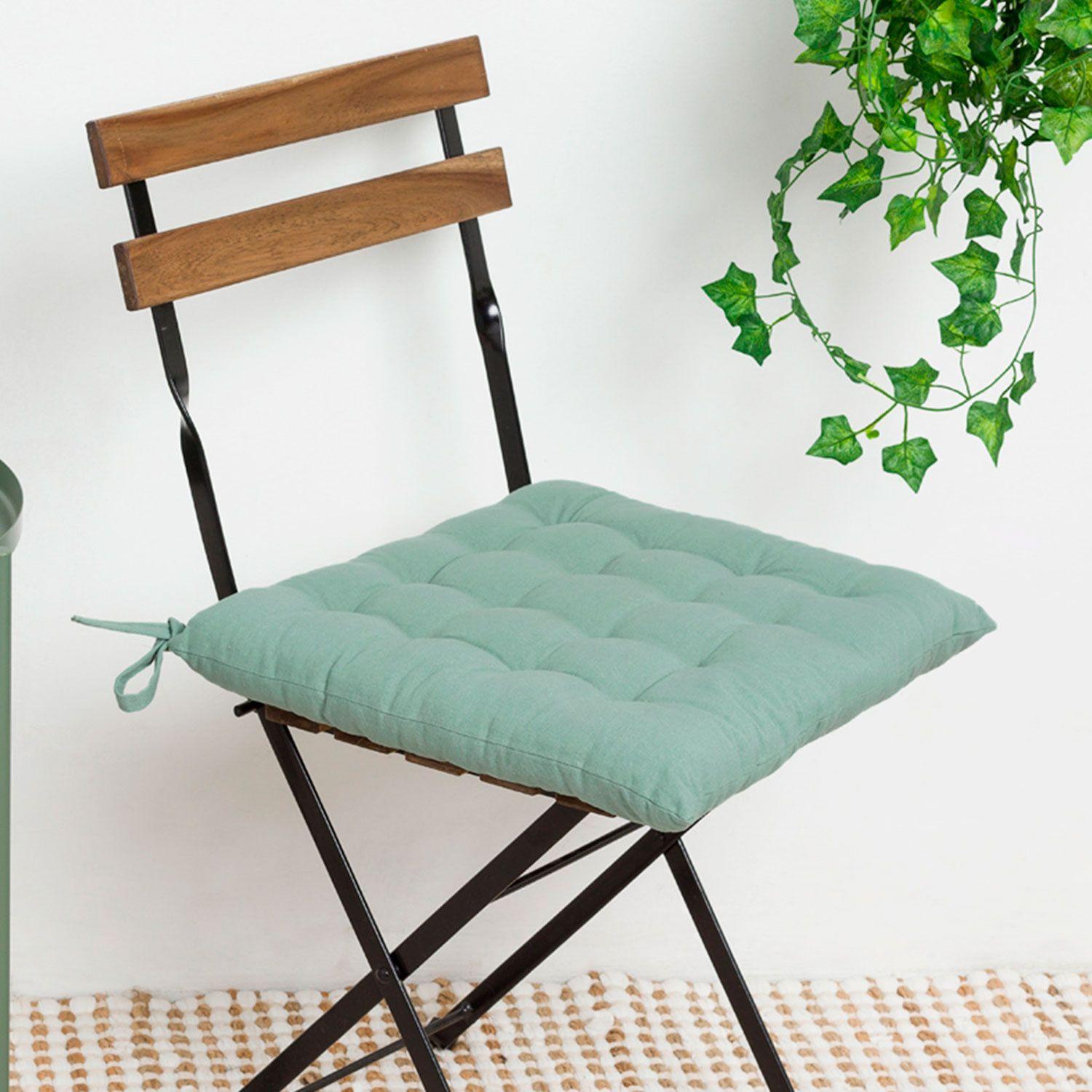 Cojin de Silla Algodón Gavema 40x40 Verde-2