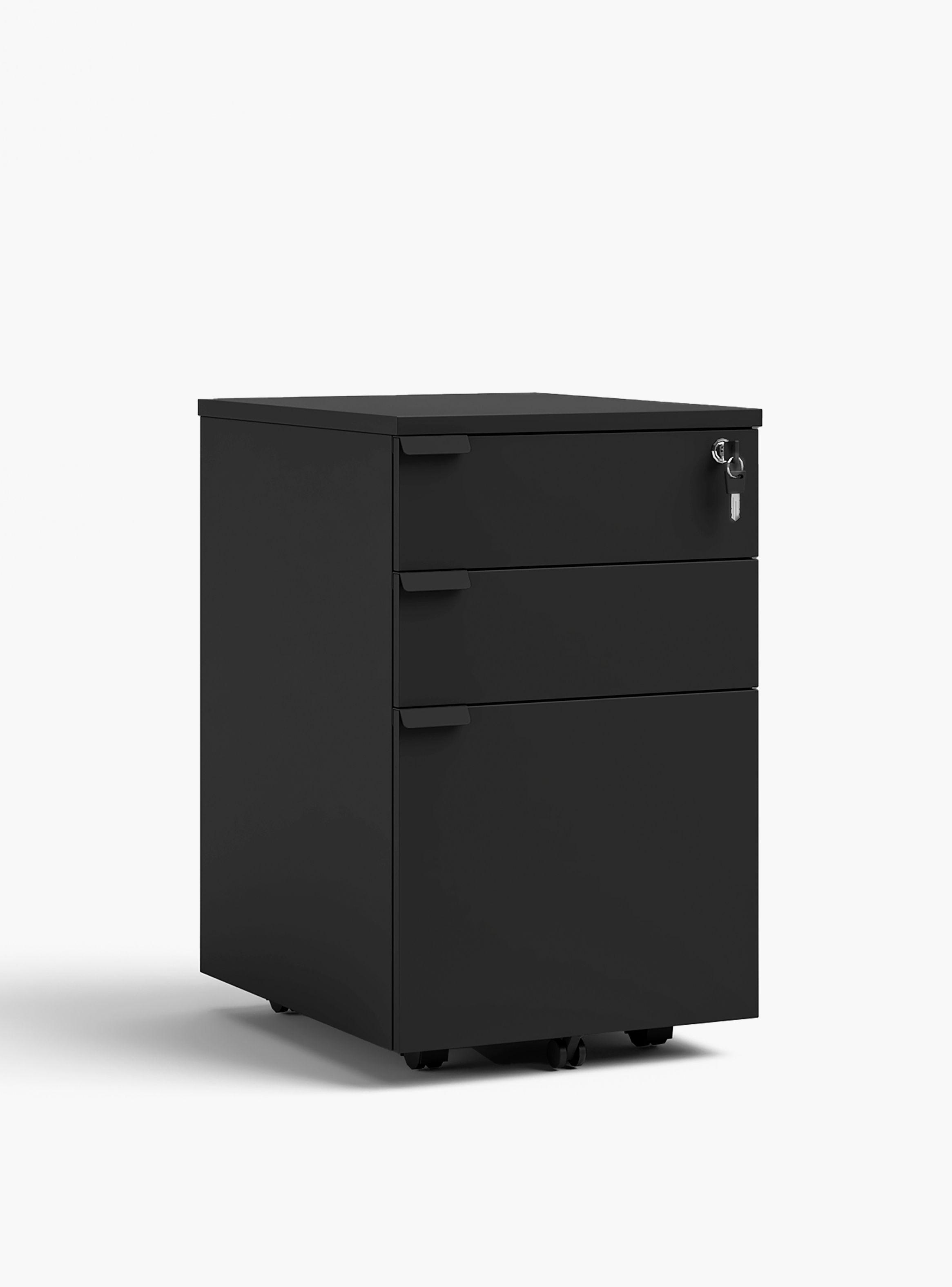 Cajonera Melamina Space BBF Negro-2