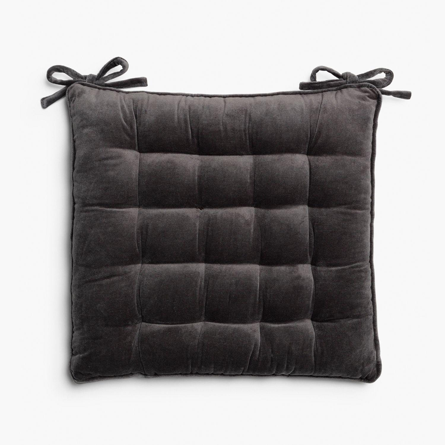 Cojin de Silla Velur Negro-0