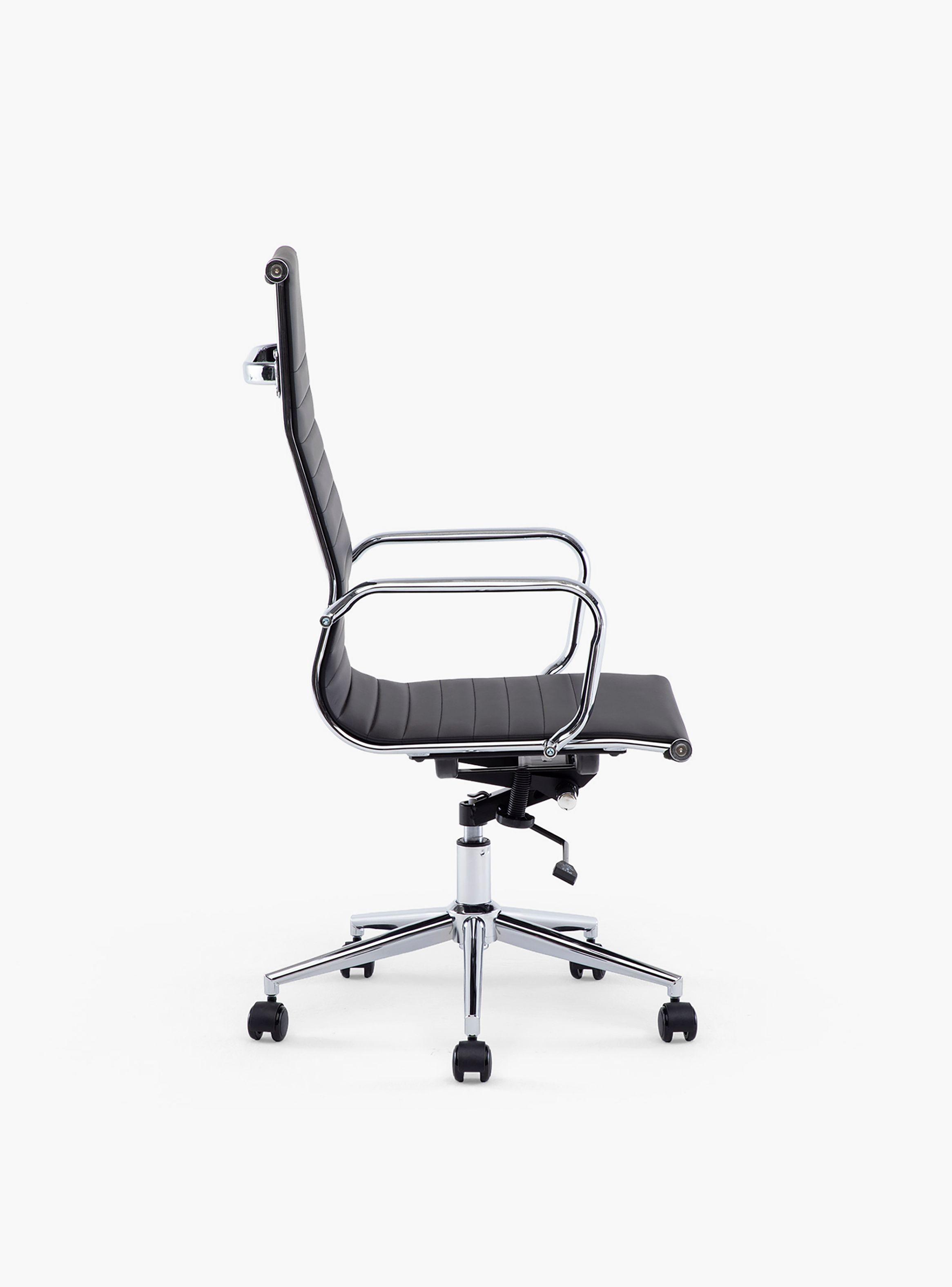 Silla oficina Bishop Alta Negro-3