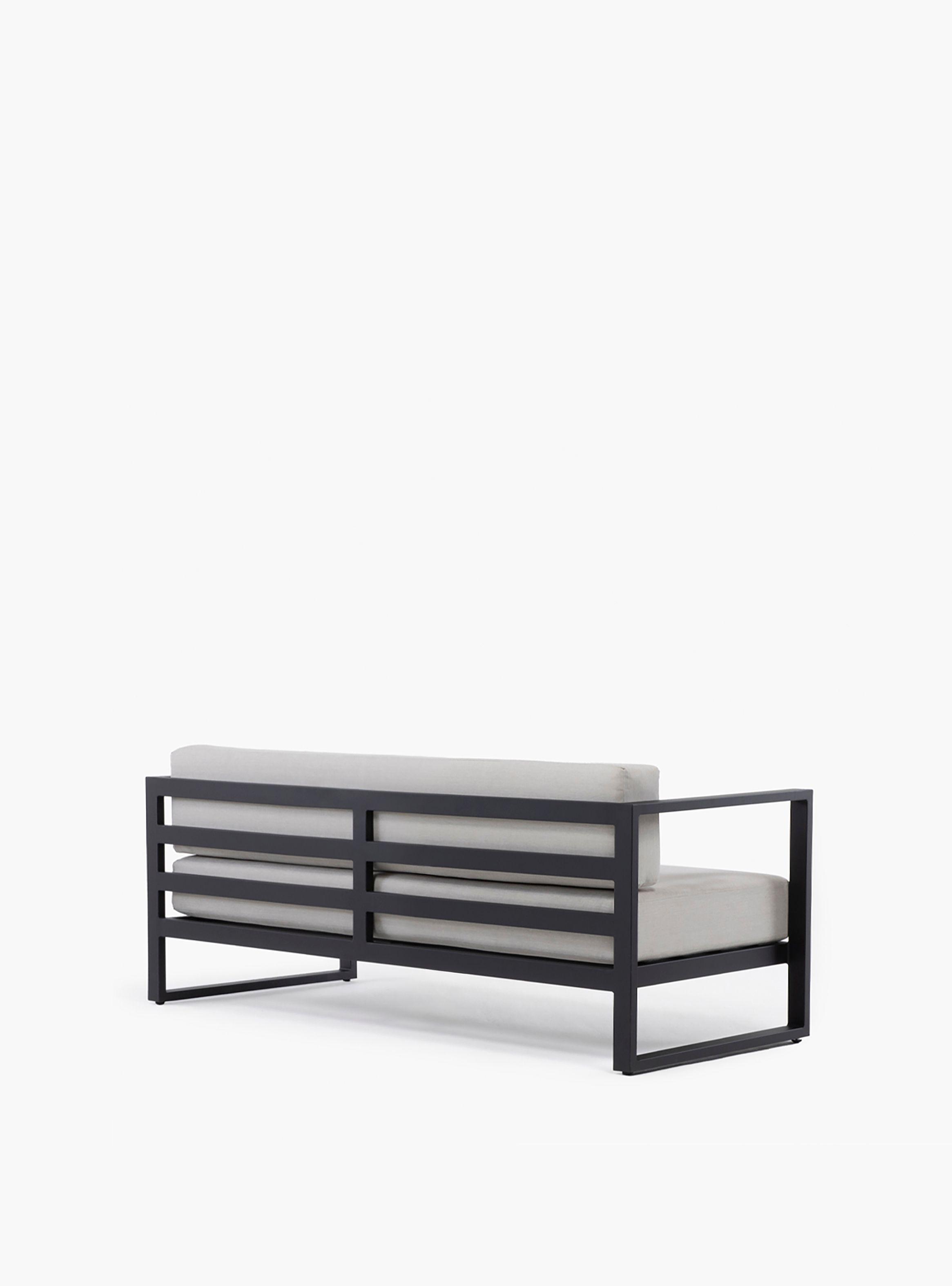 Sofá 2C Montego OLE Negro/Beige-4