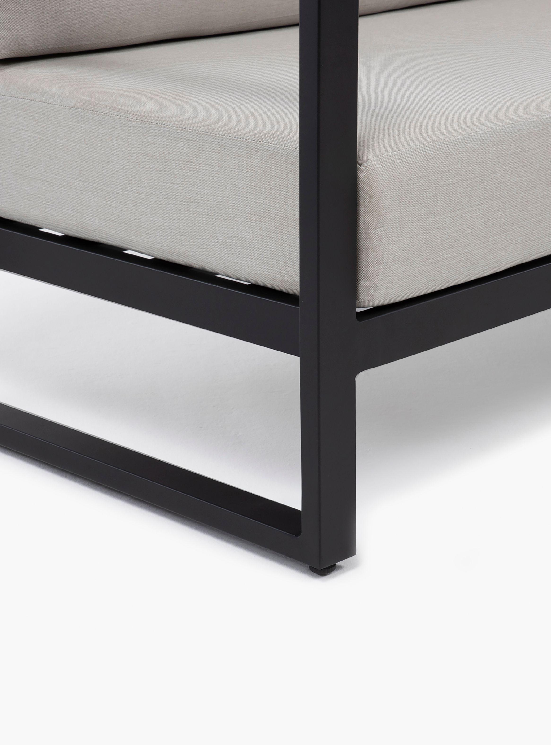 Sofá 2C Montego OLE Negro/Beige-6