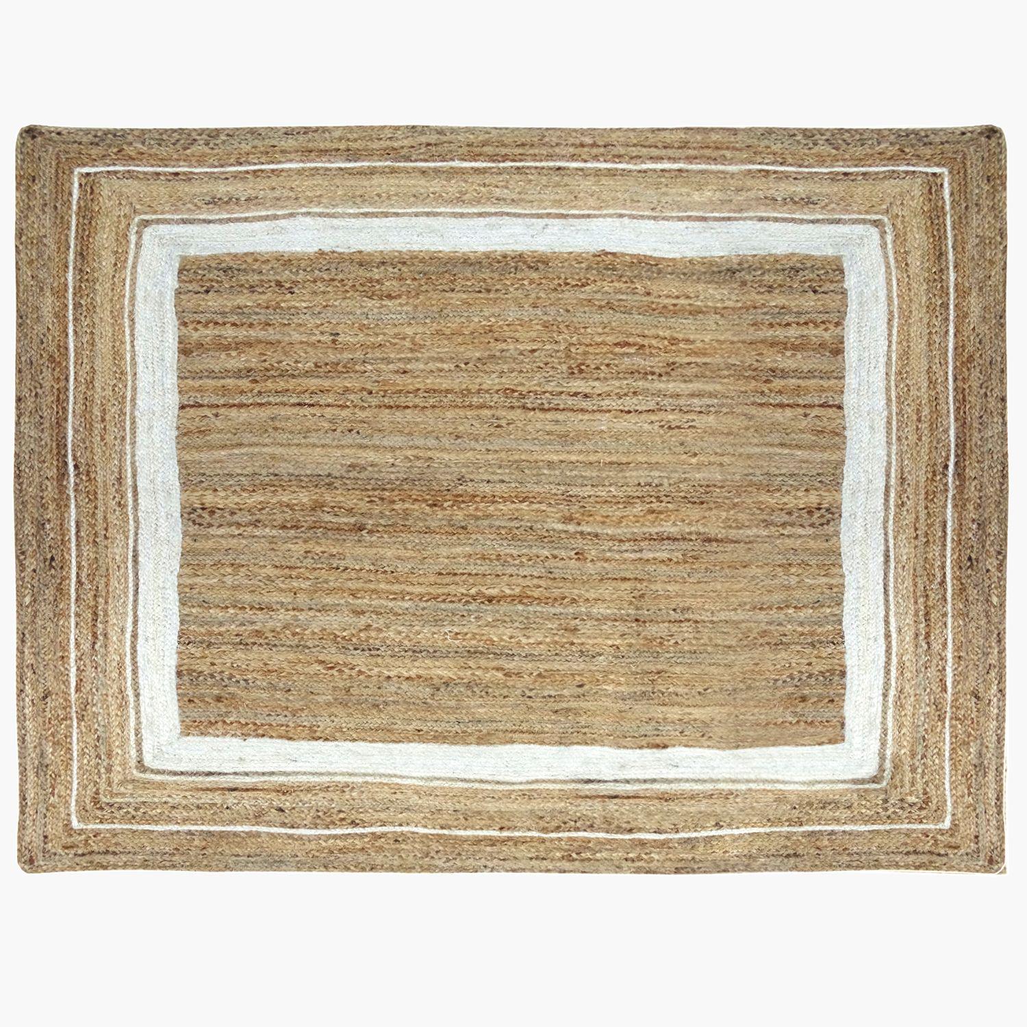 Alfombra Yute Kundara 200x300 Blanco-3