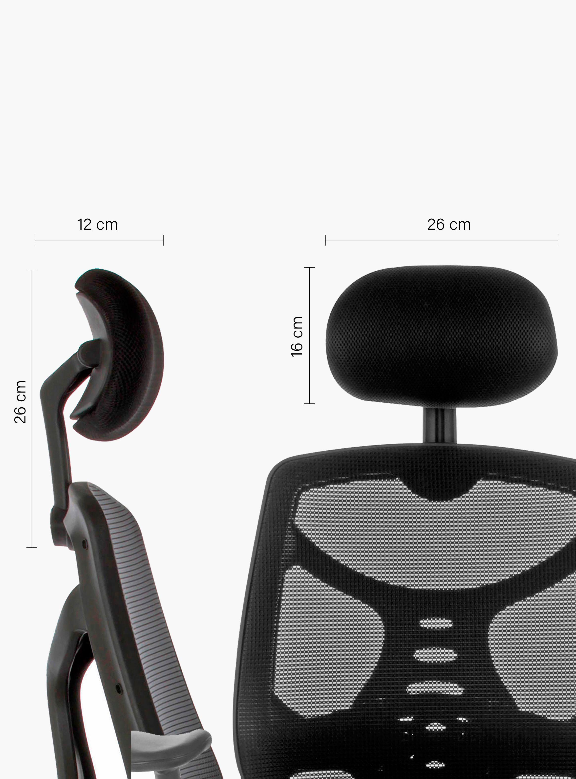 Cabecero para silla Identity Negro-5