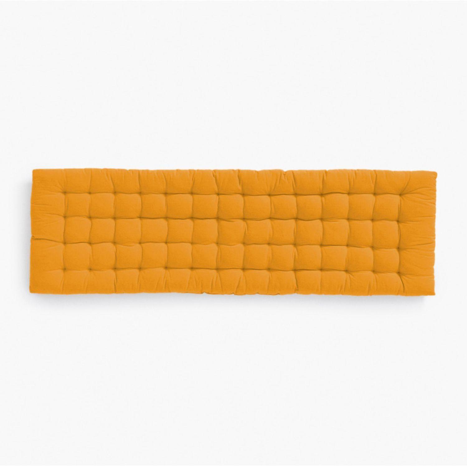 Cojin Banqueta Algodon Gavema 120x40 Mostaza-1