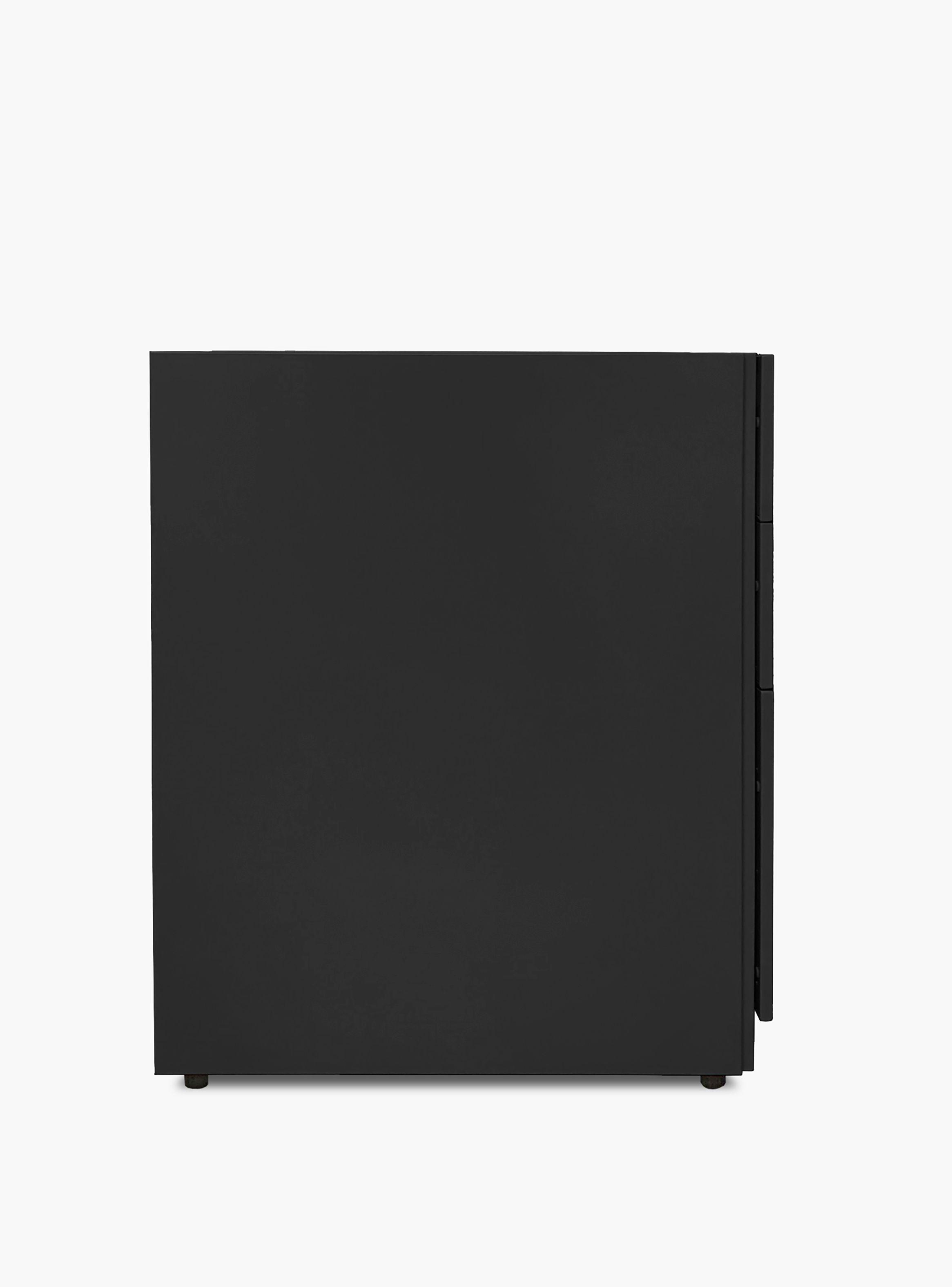 Cajonera Metálica Pedestal Negro-2