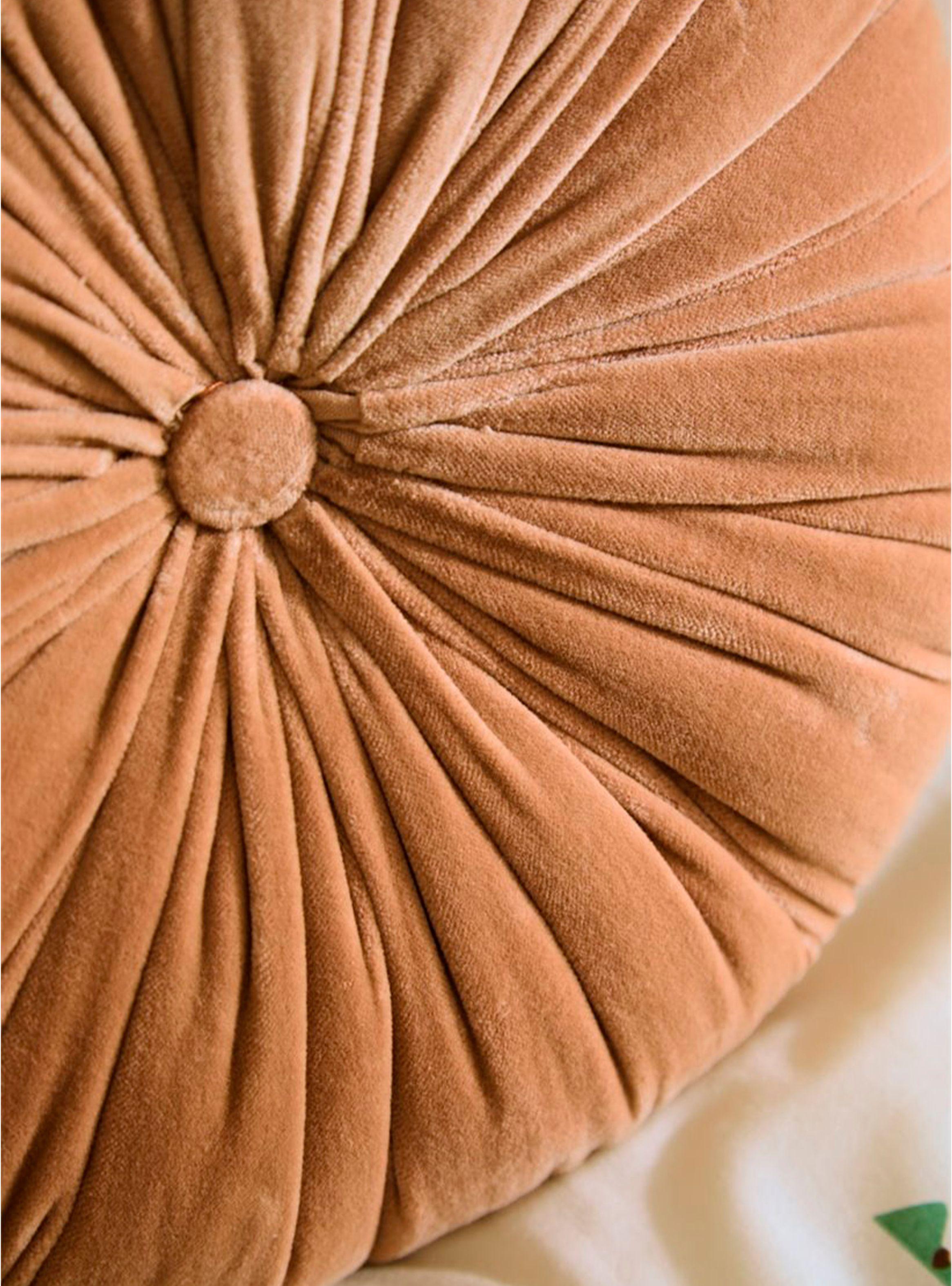 Cojín Velur 40x8 Rosa Envejecido-2