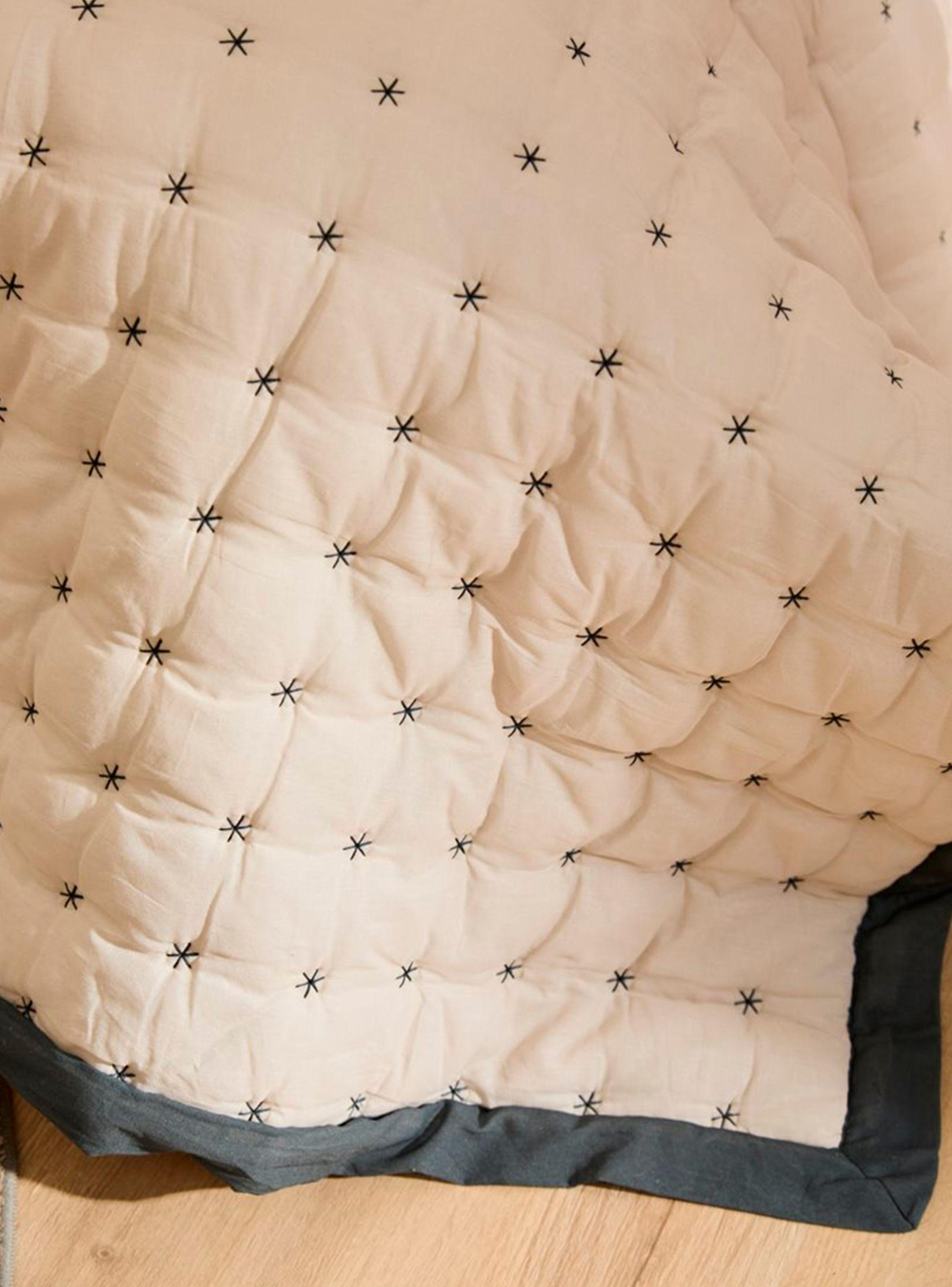 Colcha Nimes 180x260 Crudo (Cama 1 o 1 1/2 Plazas)-4