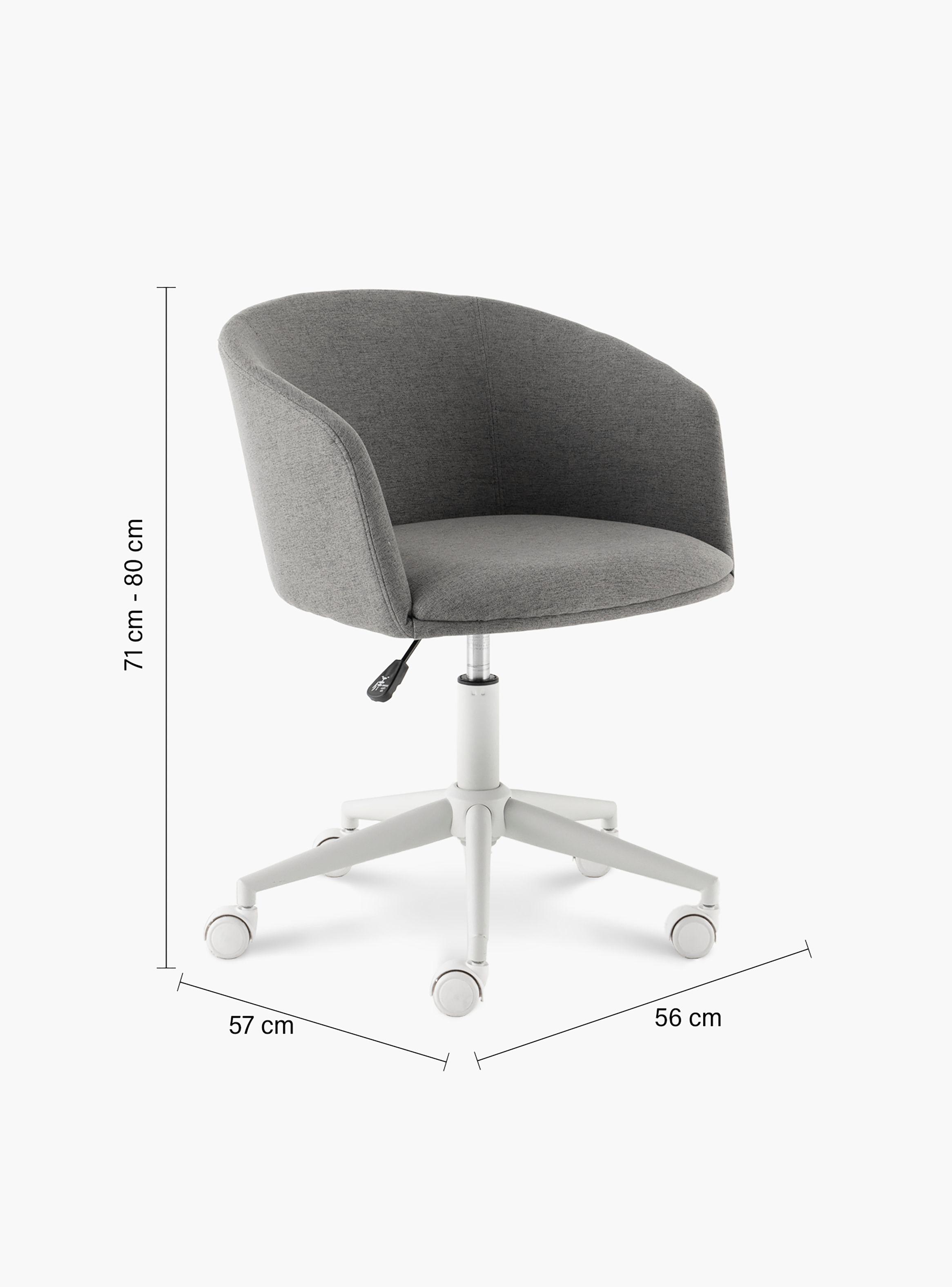 Silla de Oficina Anton Gris-5