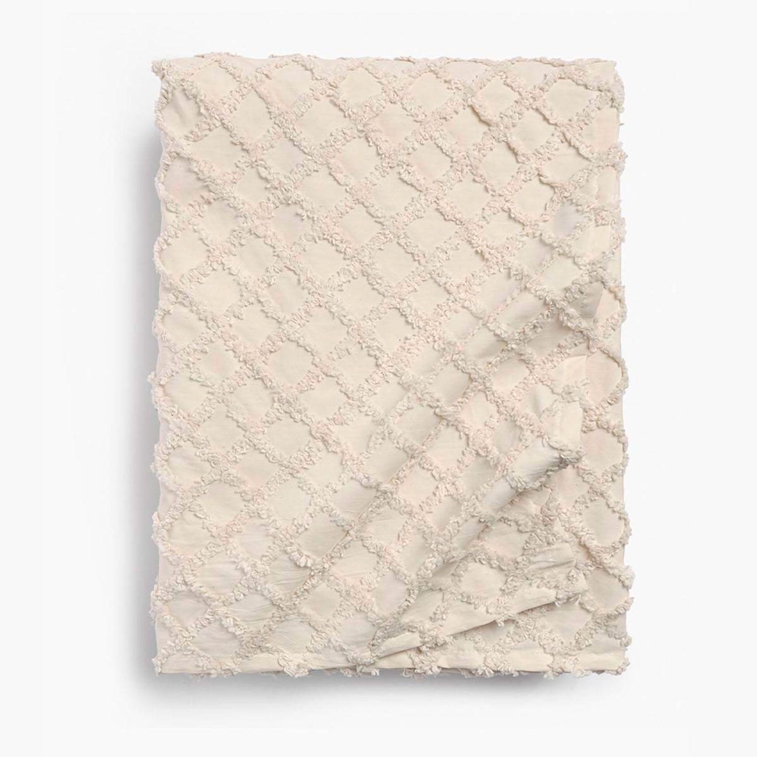 Cubrecama Royal 240x260 Crudo (cama 2 plazas o Queen)-0