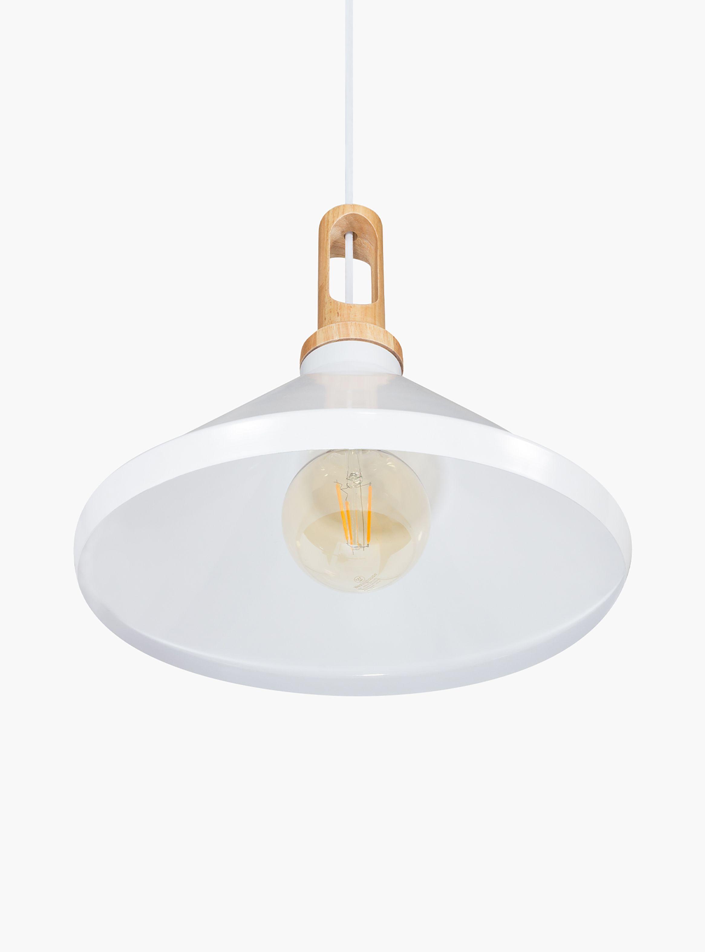 Lámpara de Colgar Mezzo Blanco-4