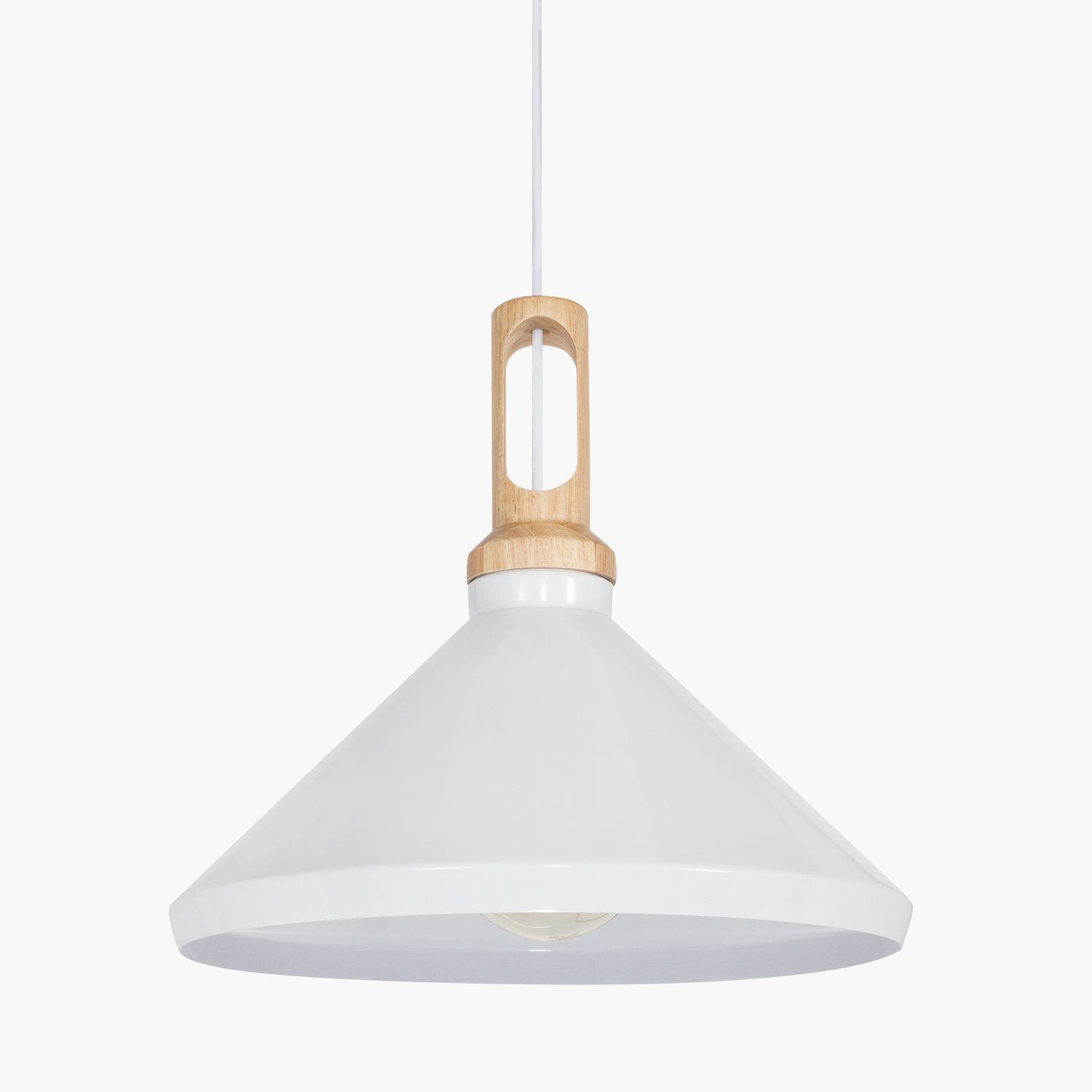 Lámpara de Colgar Mezzo Blanco-7