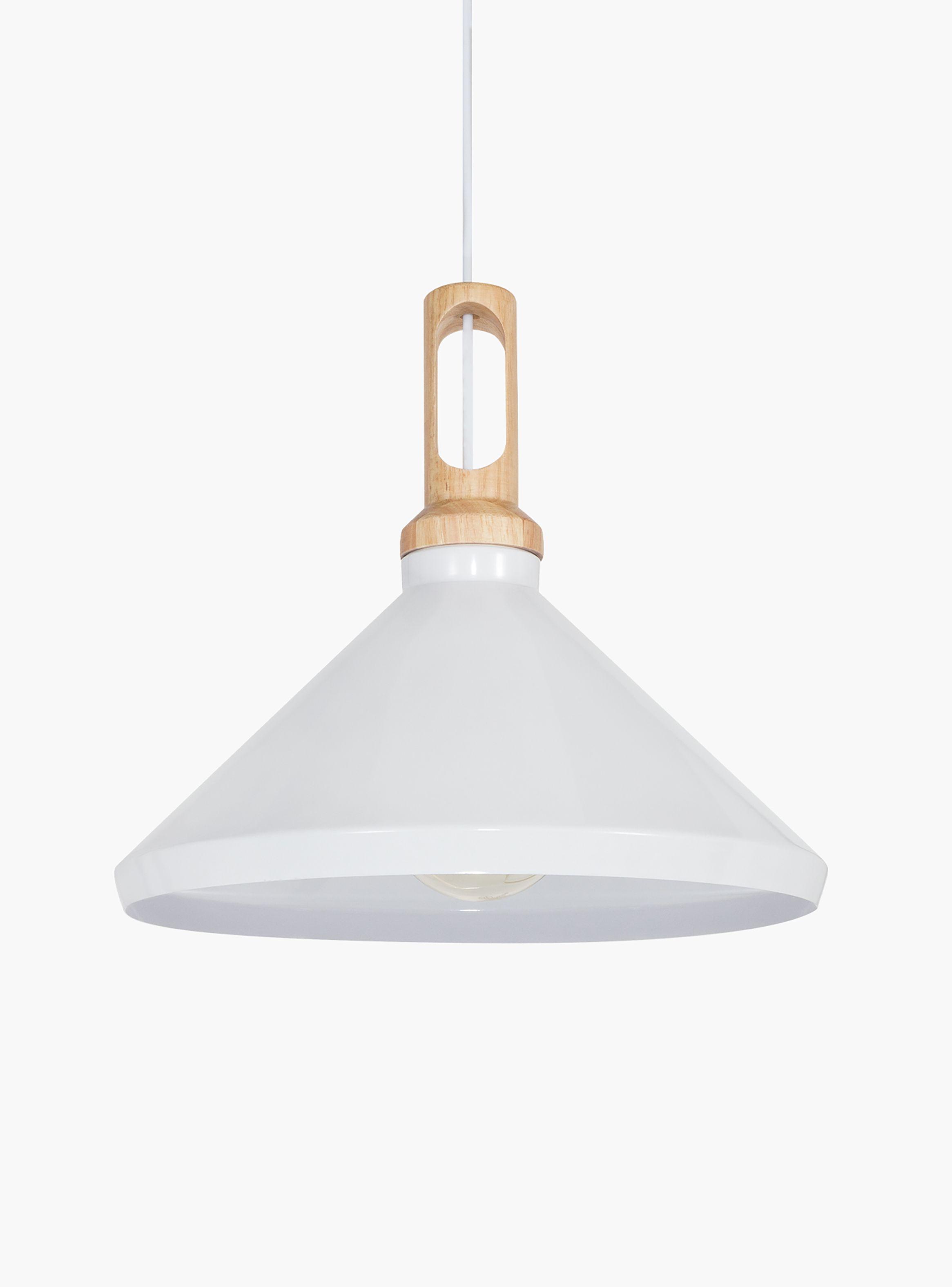 Lámpara de Colgar Mezzo Blanco-9