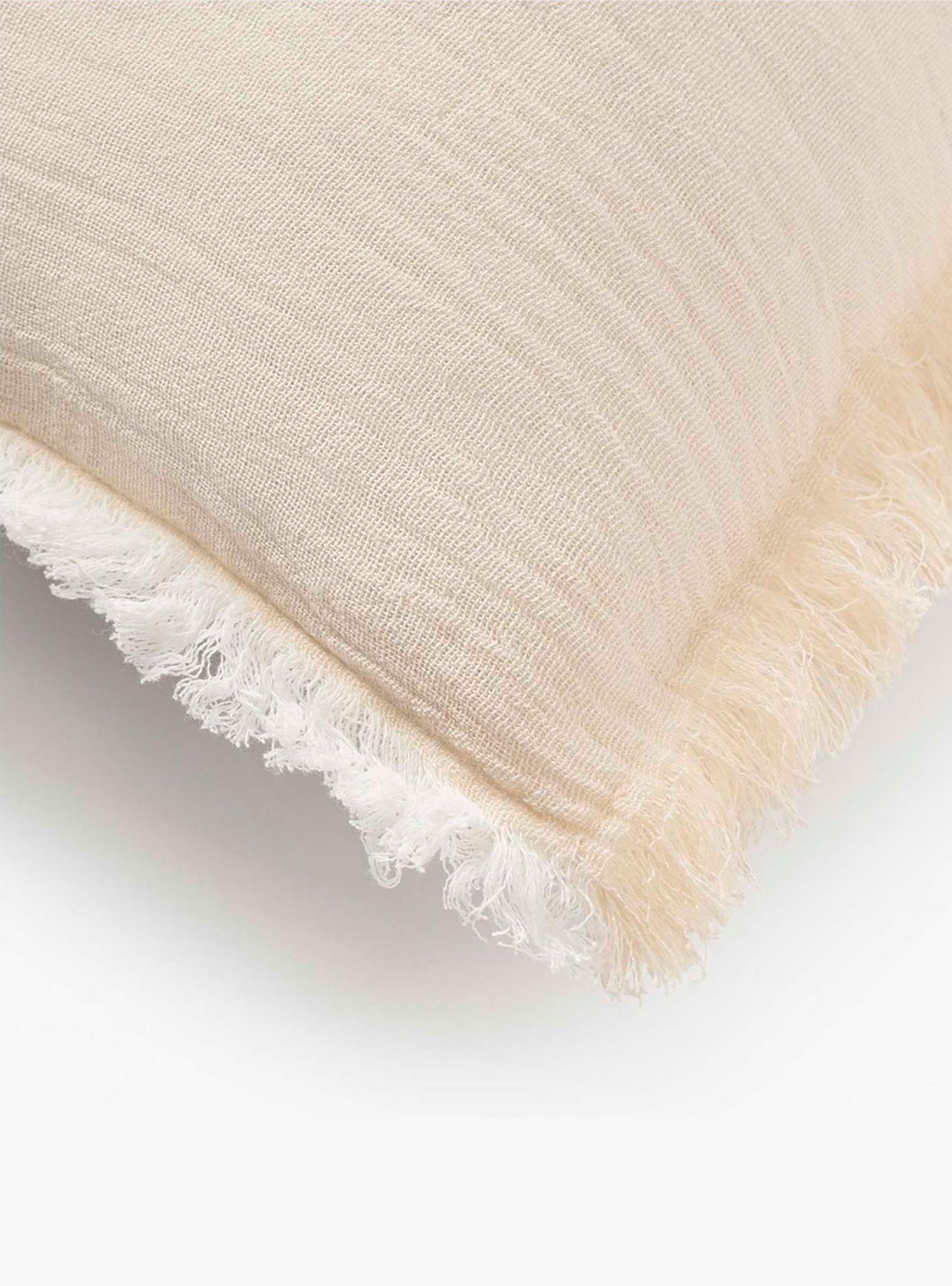 Funda Cojin Algodon Layer 60X60 Crudo-3