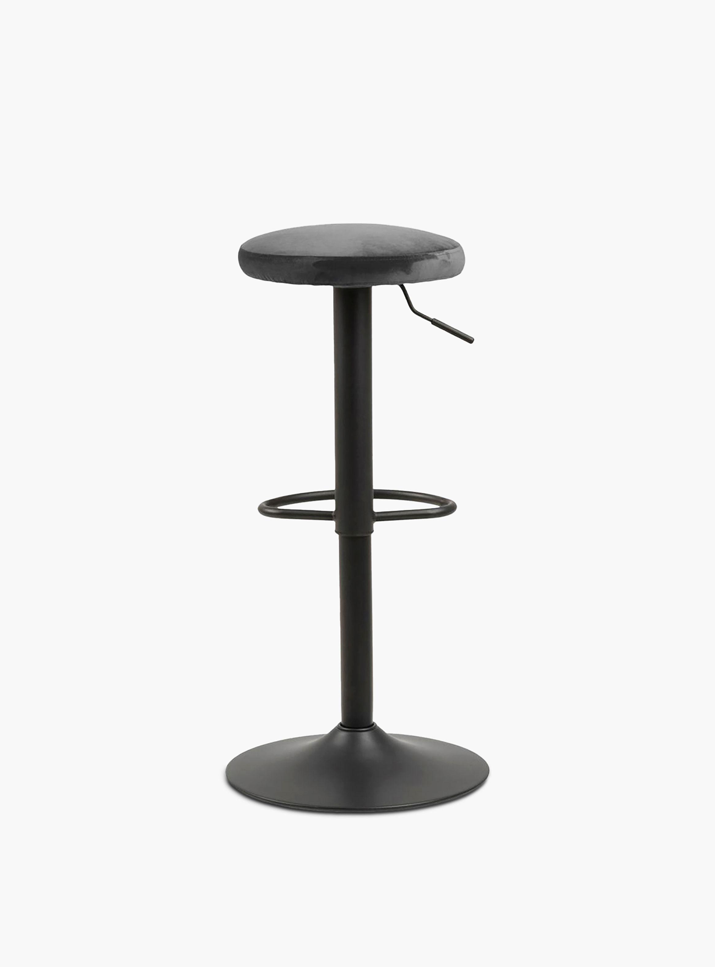 Taburete Tapiz Bilbao Gris Oscuro-4