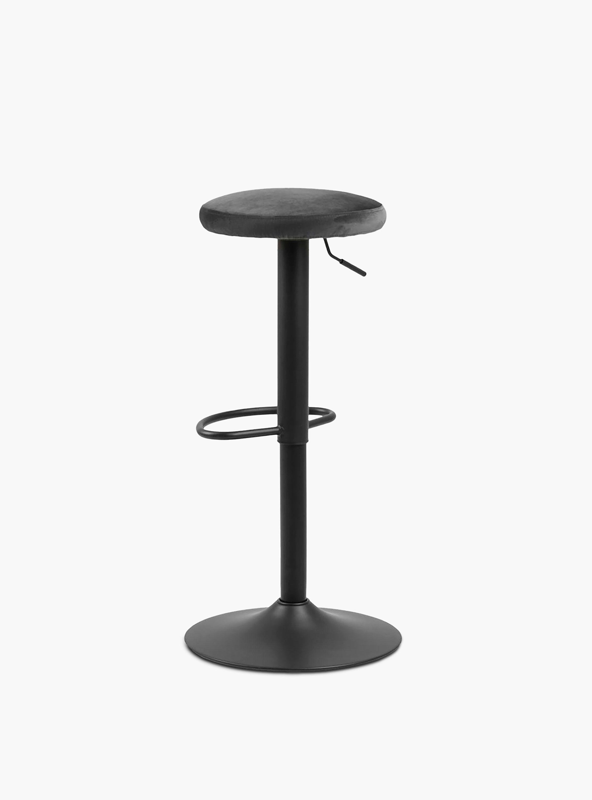 Taburete Tapiz Bilbao Gris Oscuro-5