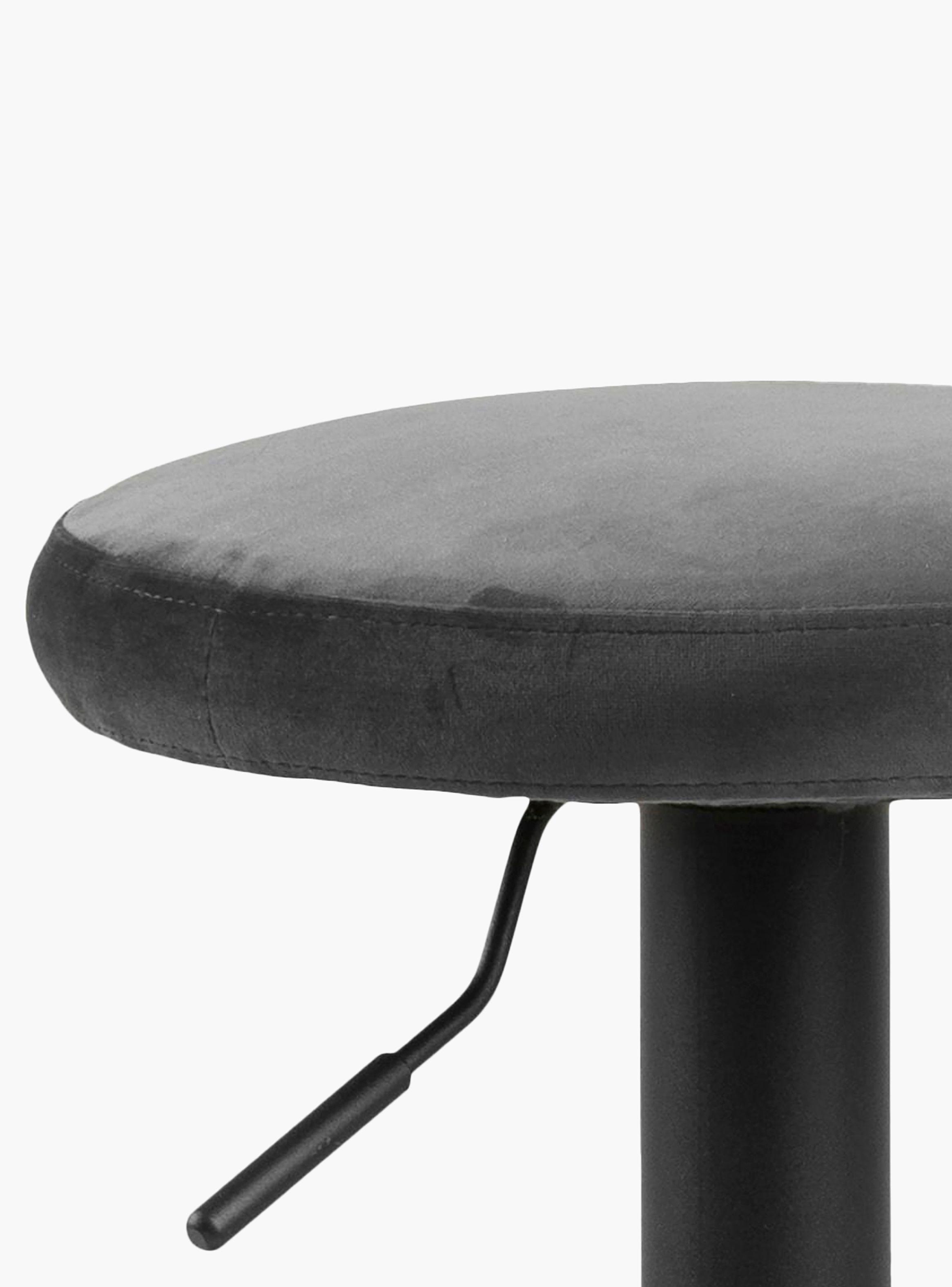 Taburete Tapiz Bilbao Gris Oscuro-6