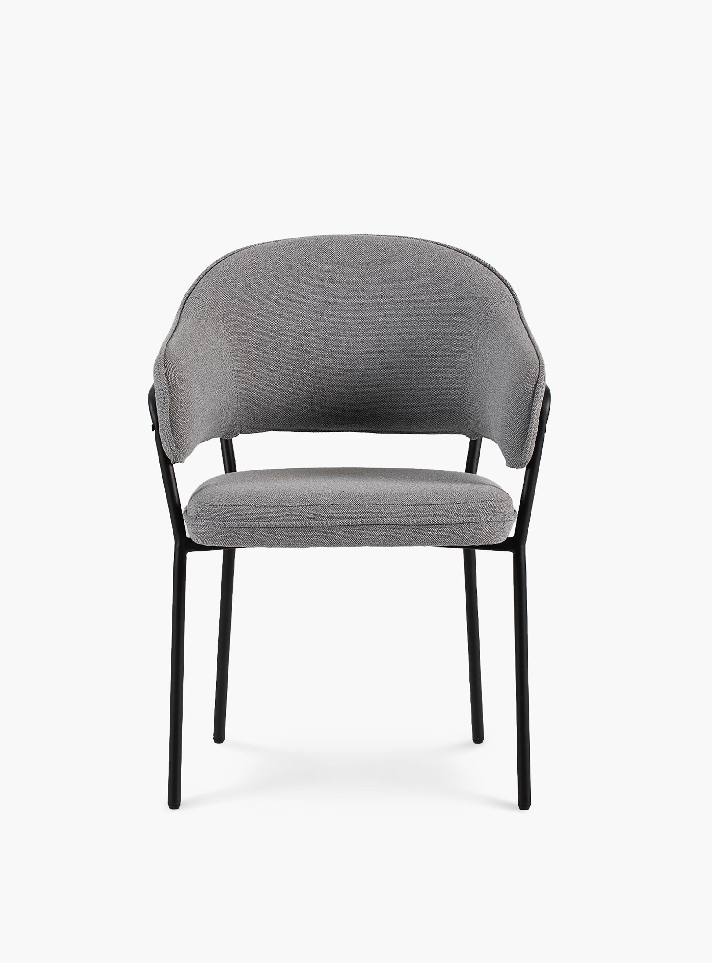 Silla Home Office Stanford Gris Oscuro-0