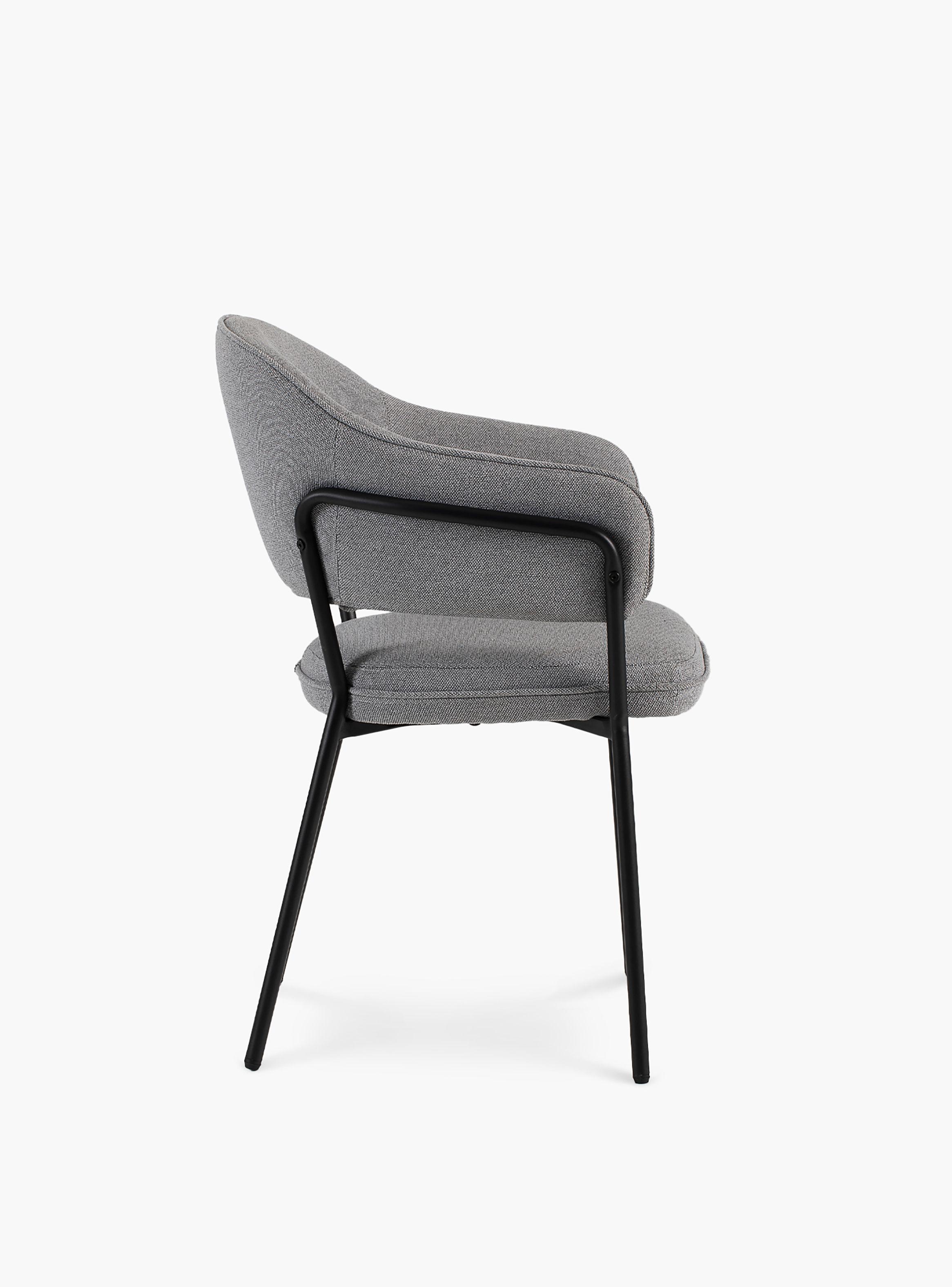 Silla Home Office Stanford Gris Oscuro-2