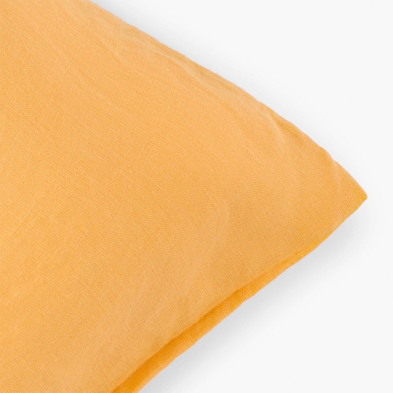 Funda de Cojin Lino 60x60 Amarillo-1