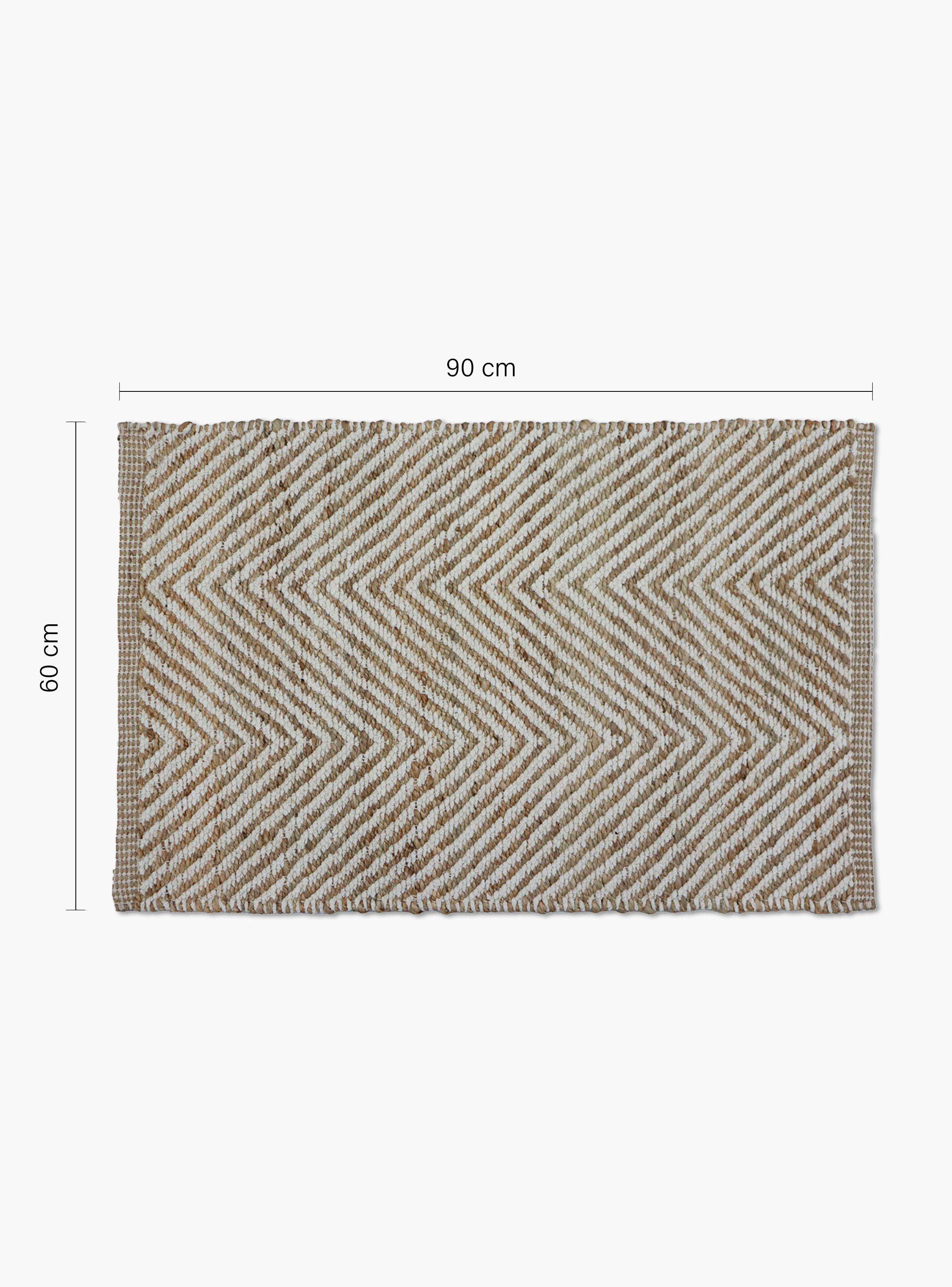 Bajada de Cama Tibet 60x90 Natural-2