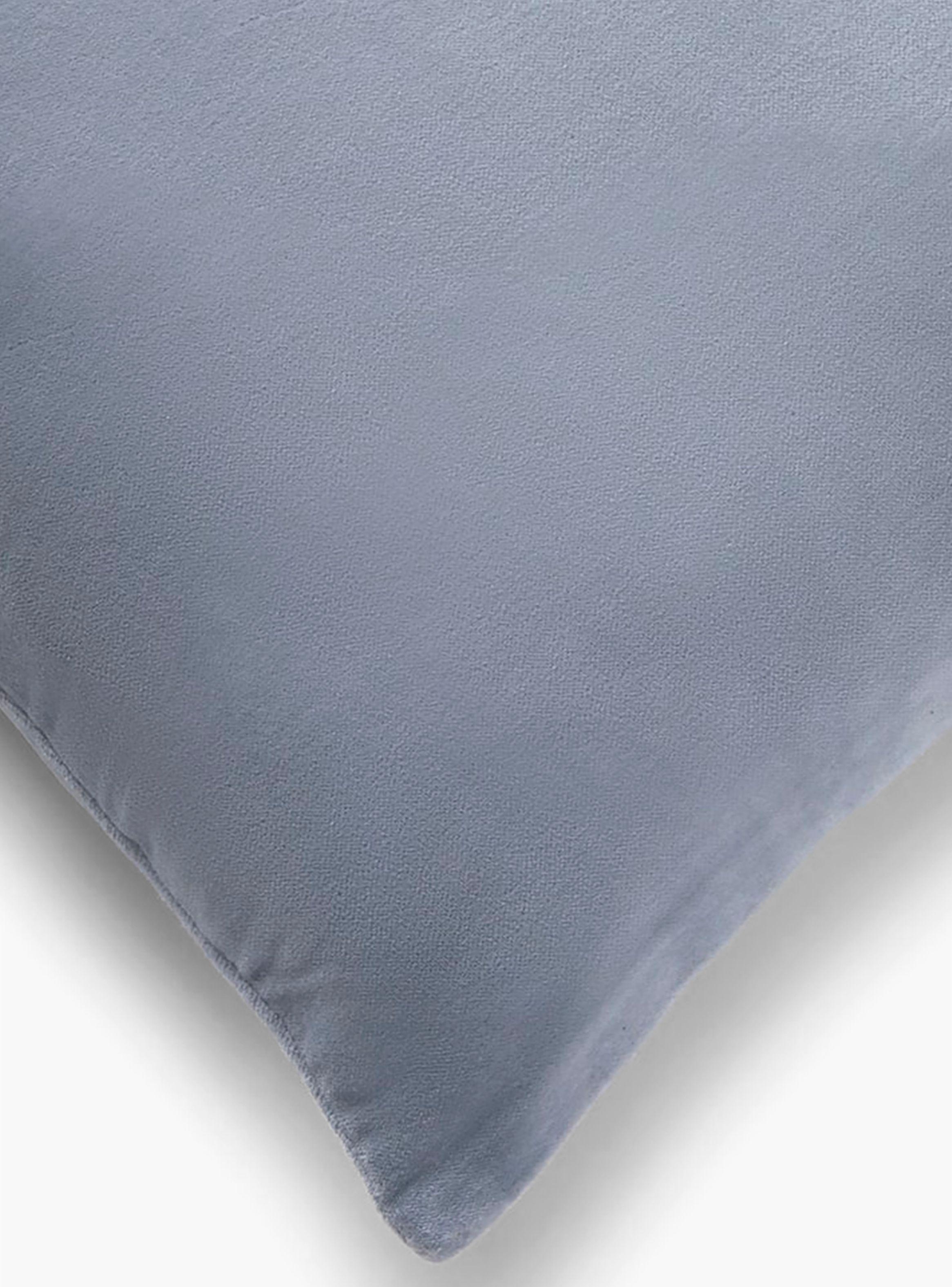 Funda Cojín Velur 45x45 Azul-2