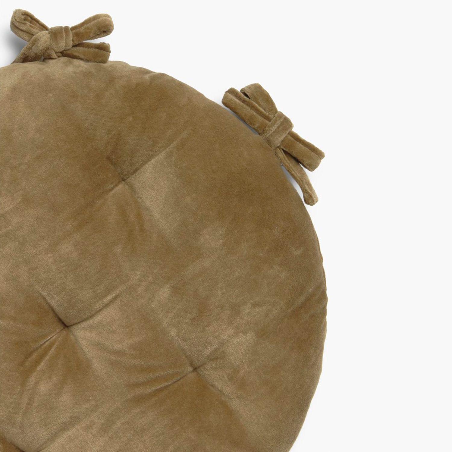 Cojin de Silla Velur D40 Verde Musgo-1