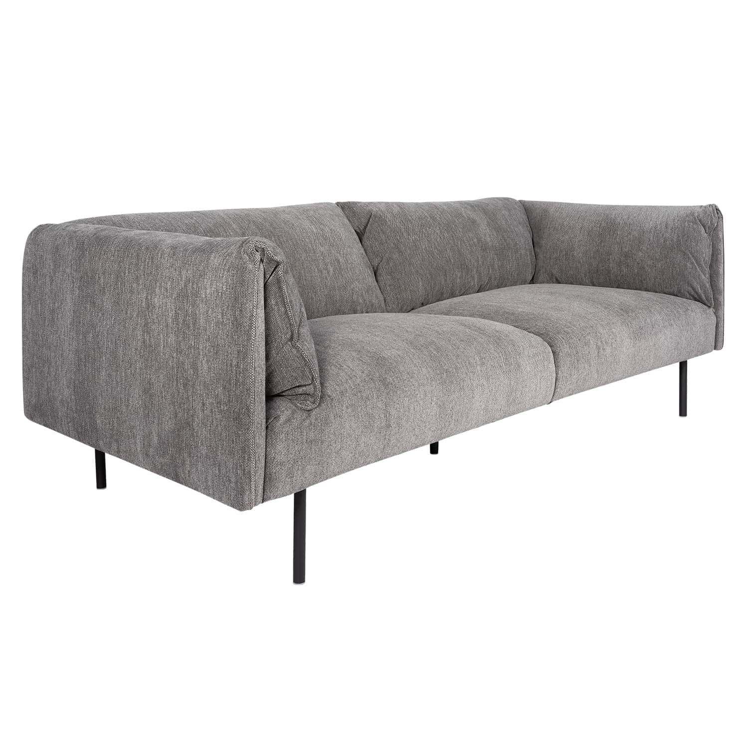 Sofa Gluck 3C Gris Oscuro-1