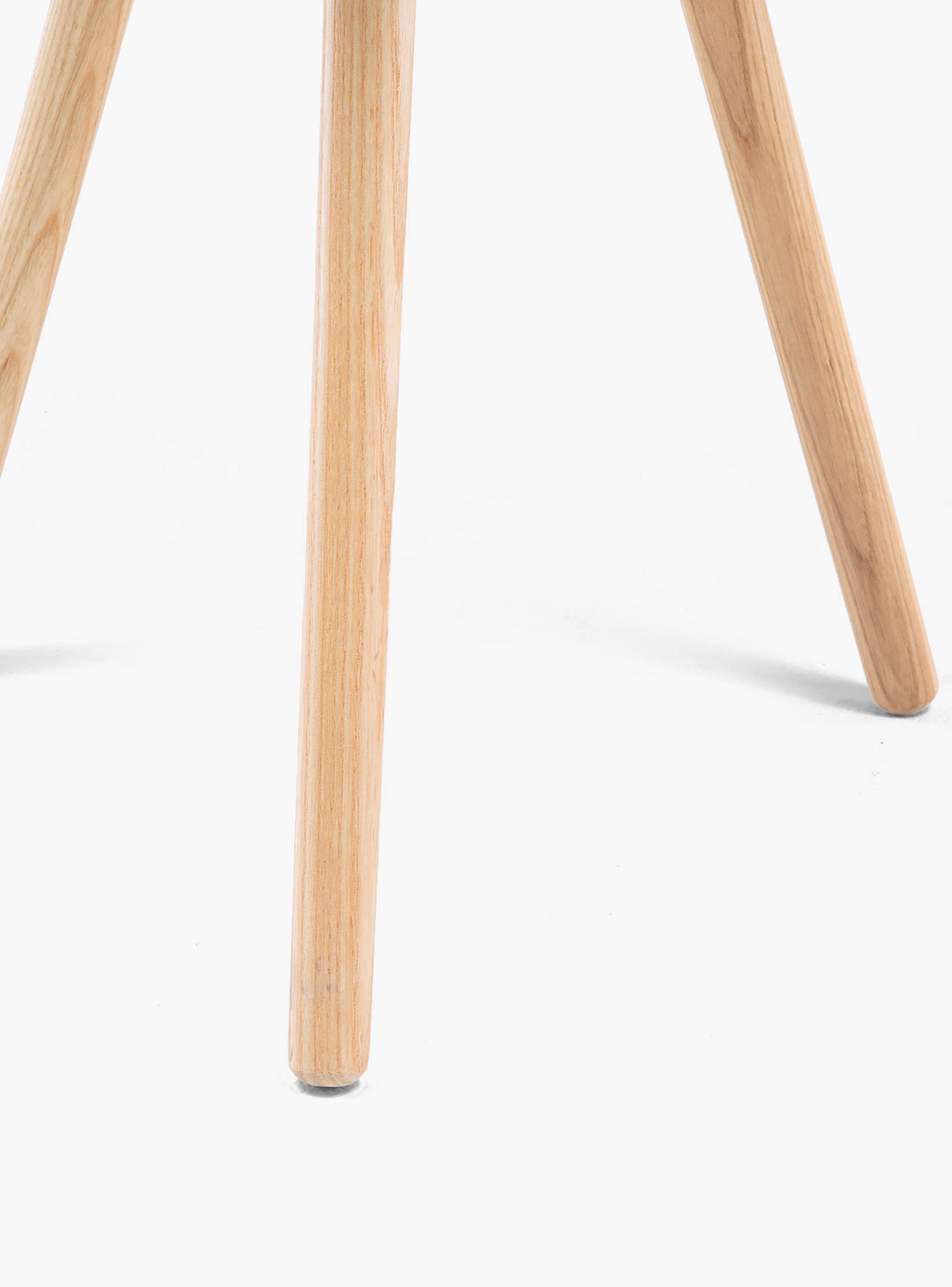 Mesa Lateral Madera de Haya 50 cm.-6
