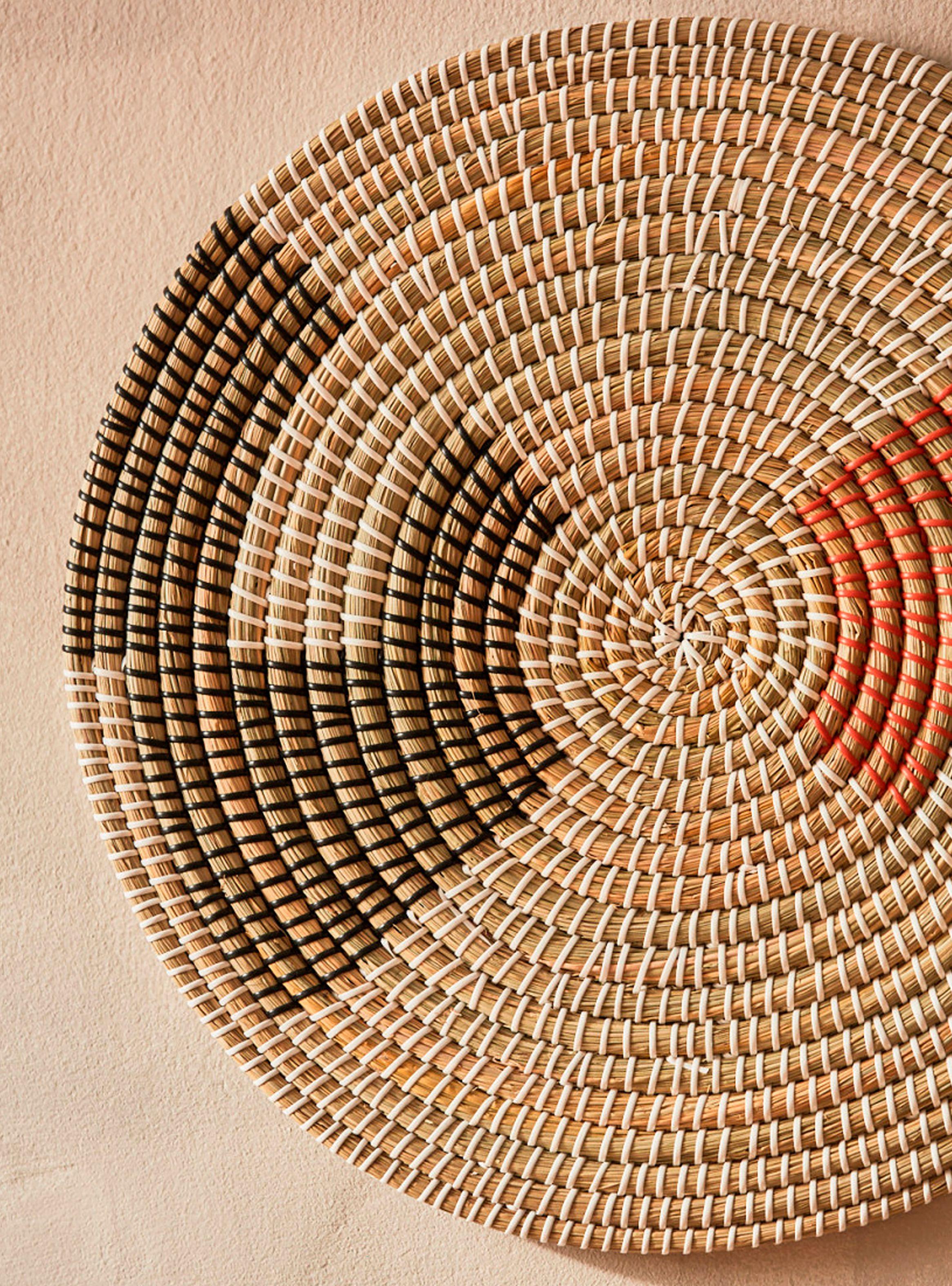 Plato Decorativo Pared Amiyab Multicolor 50D-6