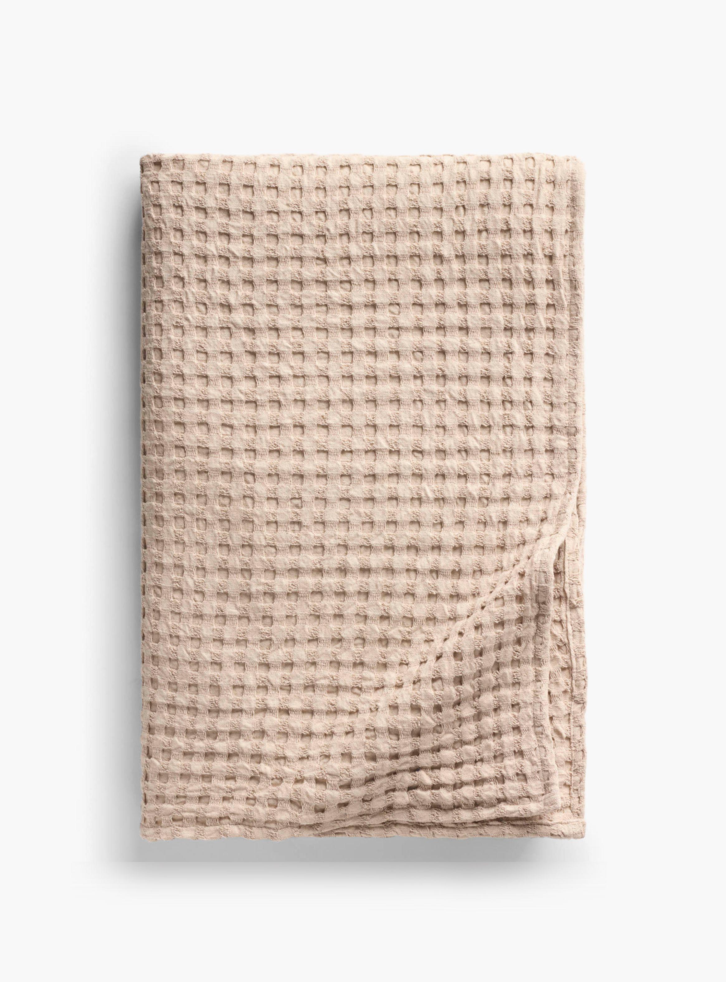 Cubrecama Ola 240x260 Beige (Cama 2 Plazas o Queen)-0