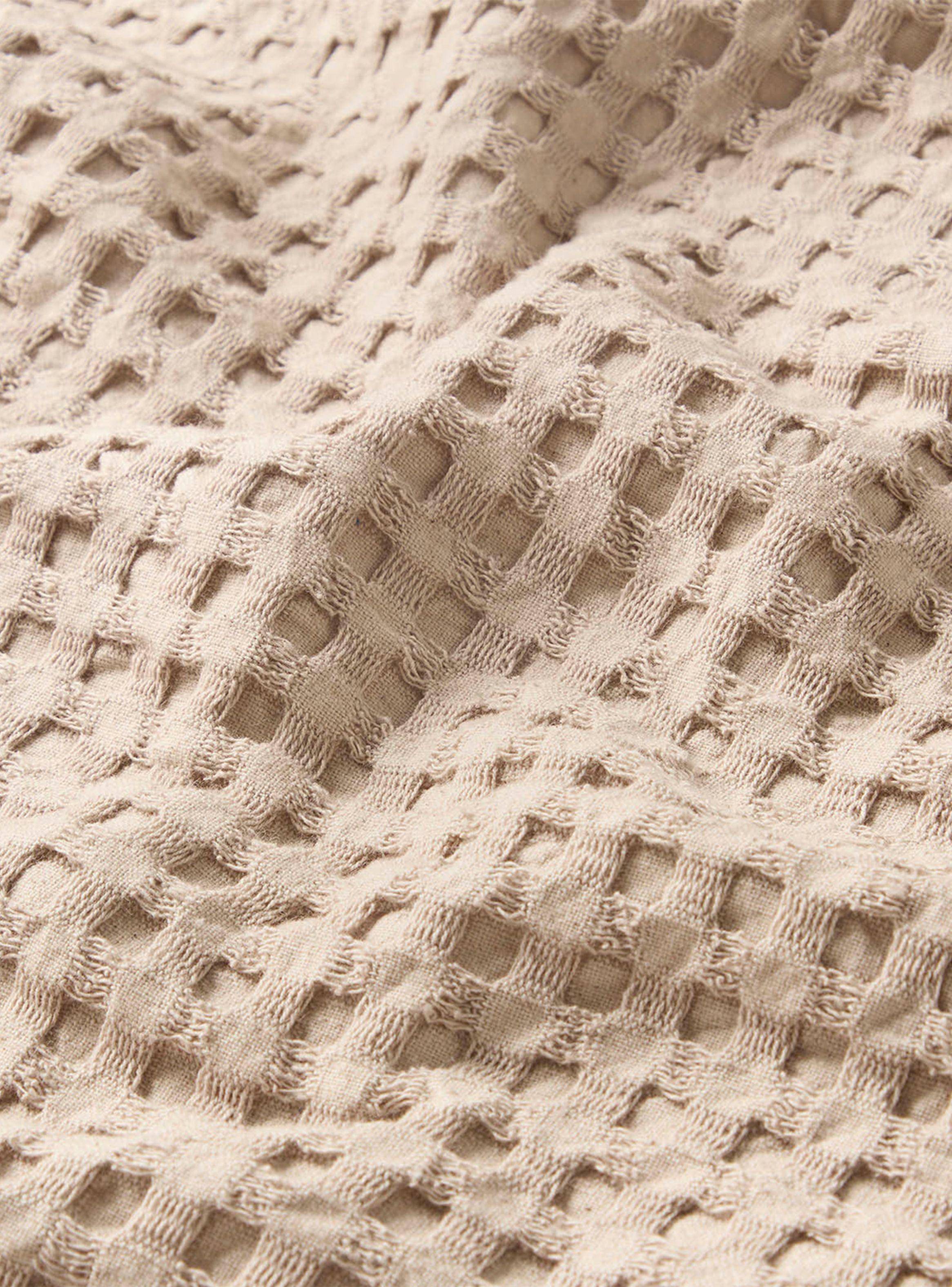 Cubrecama Ola 240x260 Beige (Cama 2 Plazas o Queen)-4