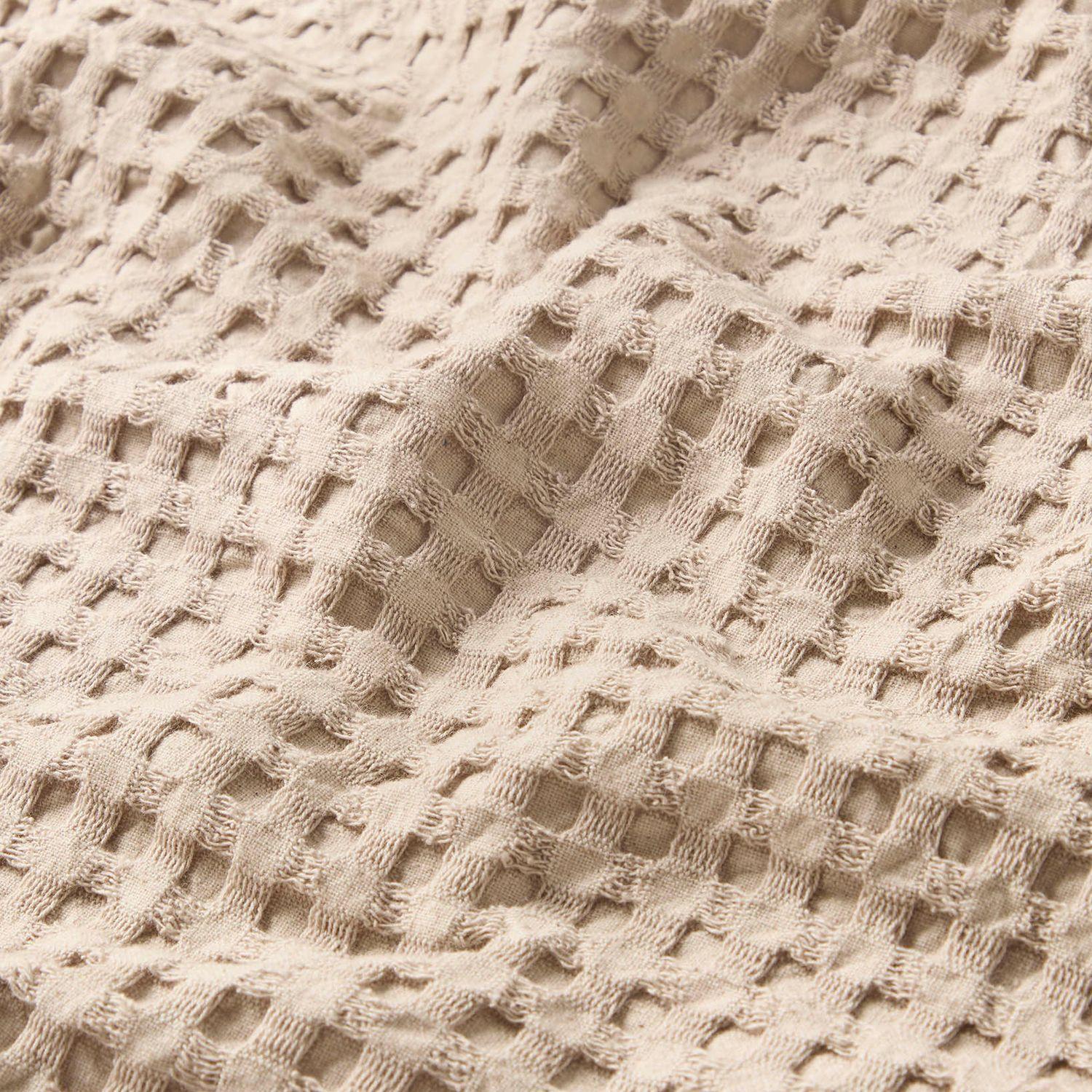 Cubrecama Ola 240x260 Beige (Cama 2 Plazas o Queen)-5