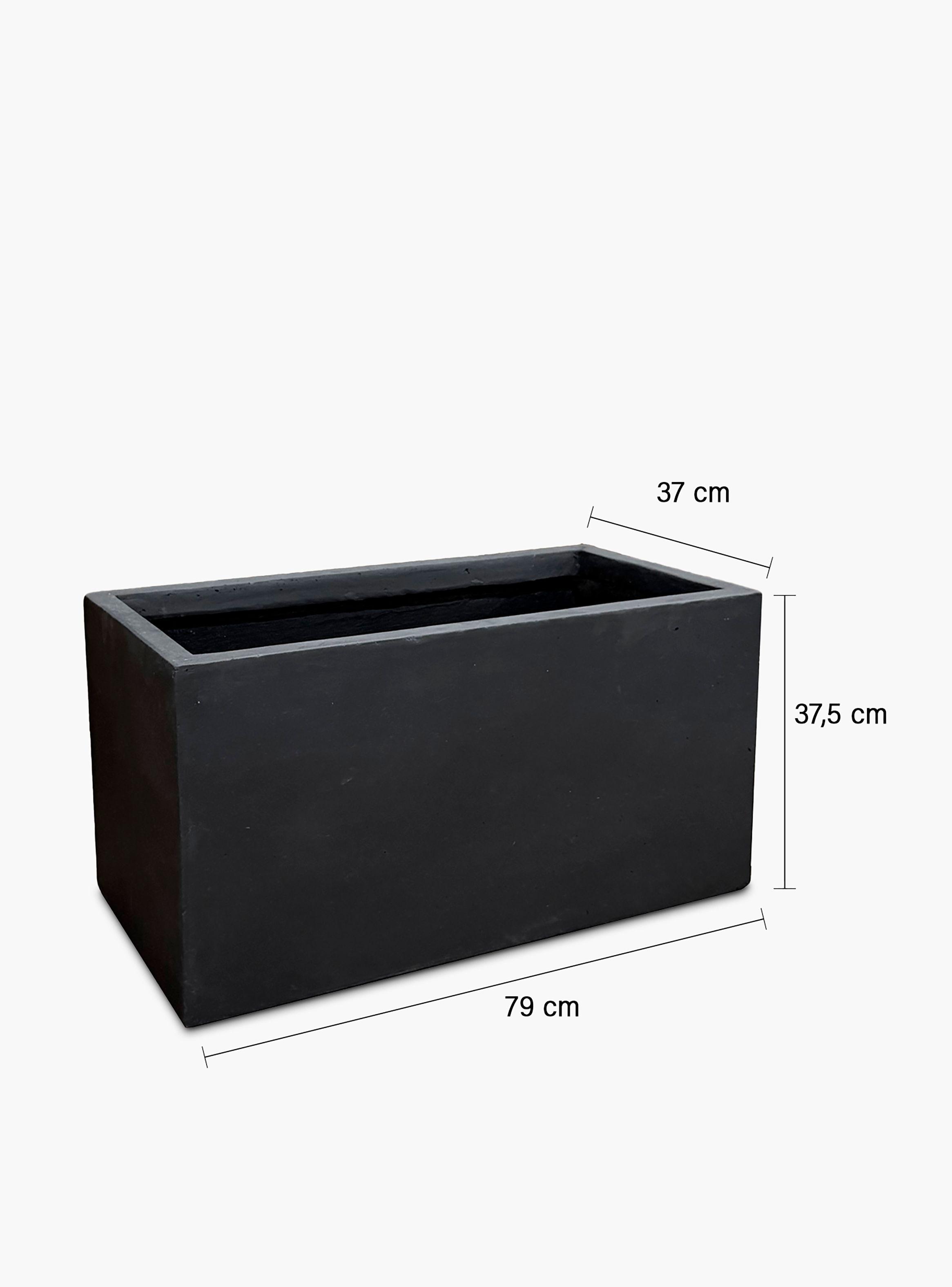 Macetero Patagonia Medio 37 Negro-2