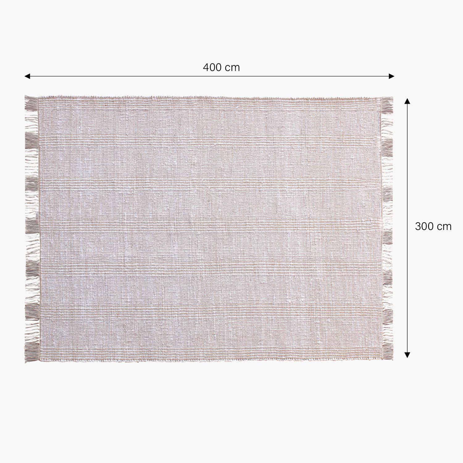 Alfombra 100% Yute Ranco 300x400 Natural-0