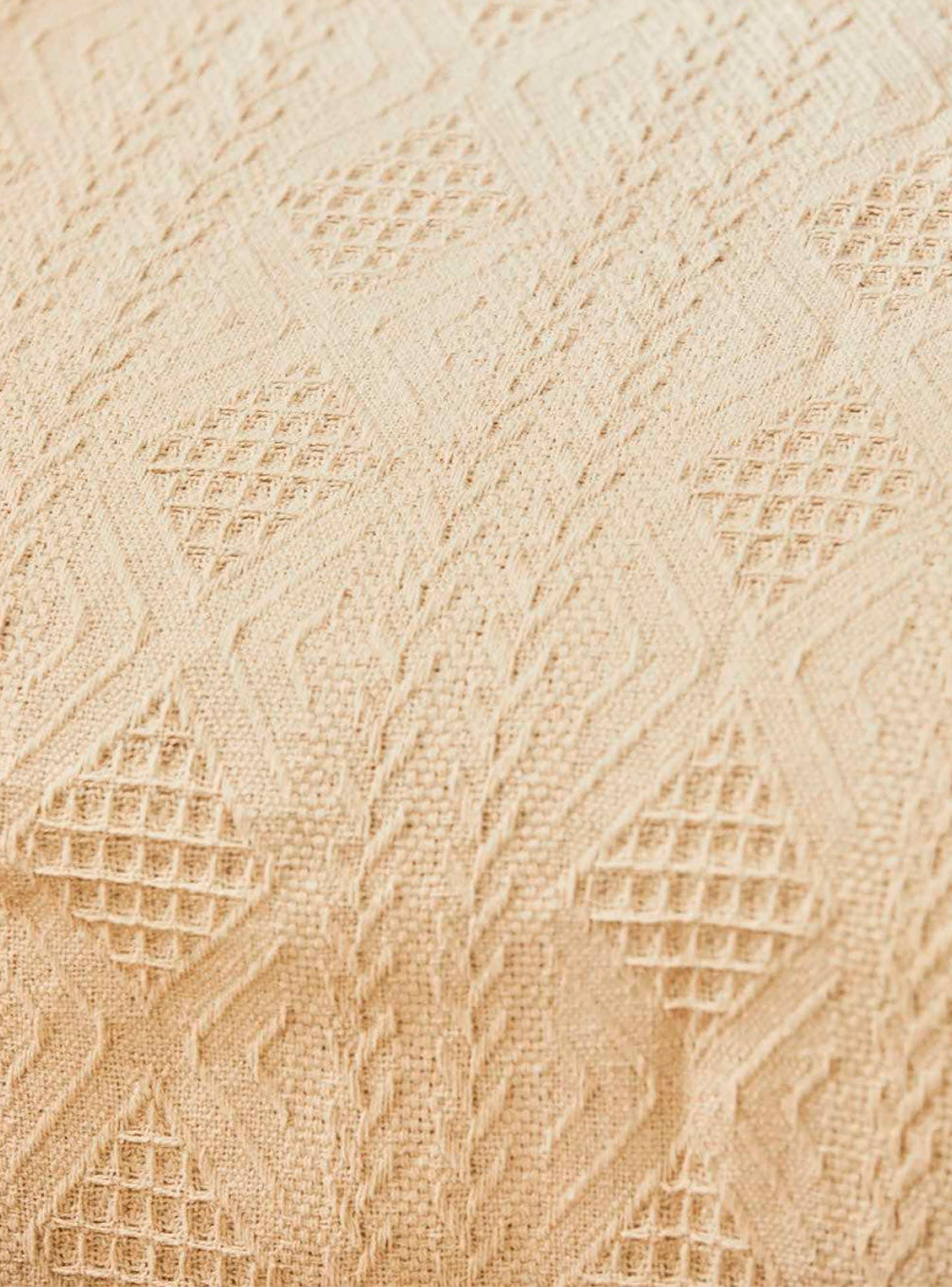 Cubrecama Chicago Crudo 180x260 (cama 1 o 1 1/2 plazas)-3