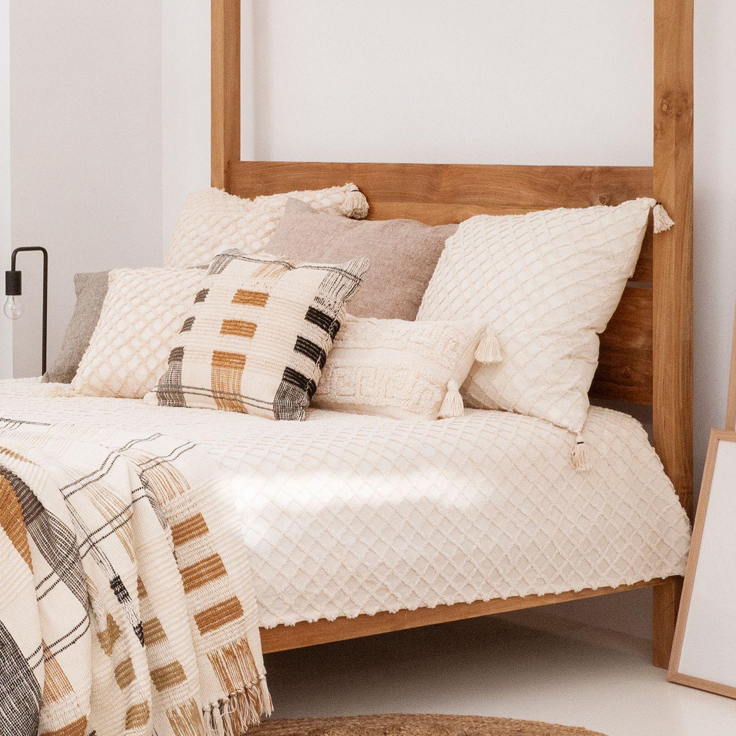 Cubrecama Royal 270x280 Blanco (cama King o Superking)-3