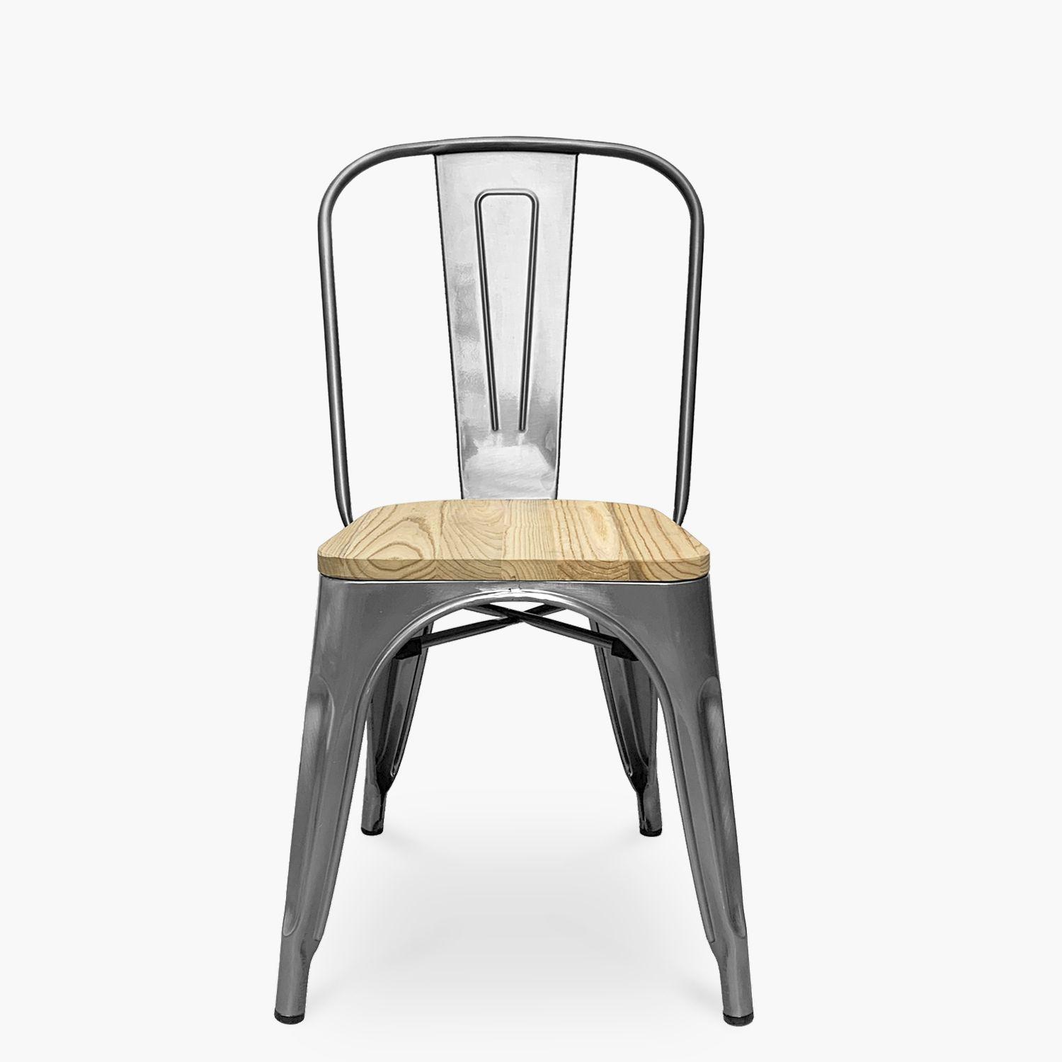 Silla Tolix Madera Metal-0