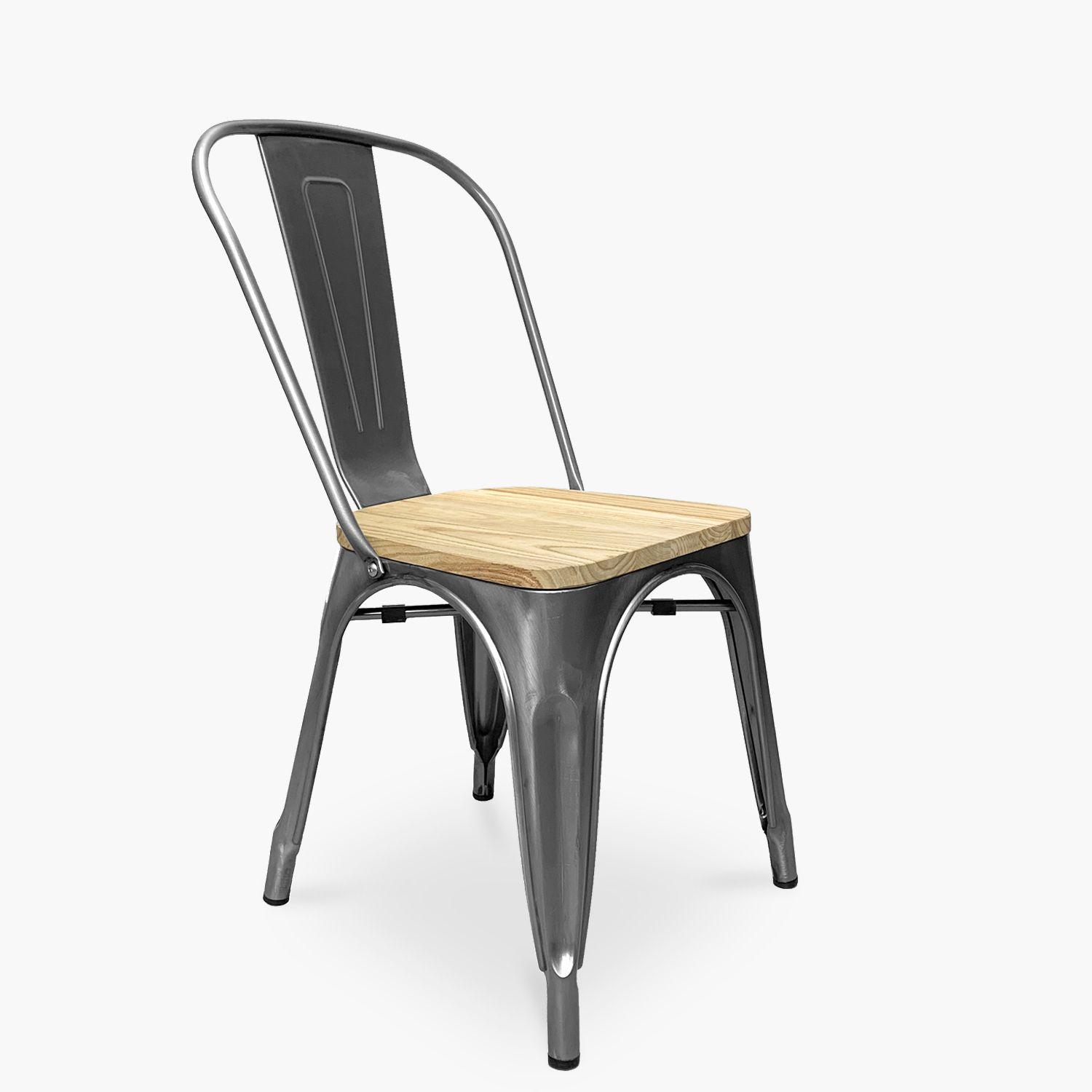 Silla Tolix Madera Metal-1