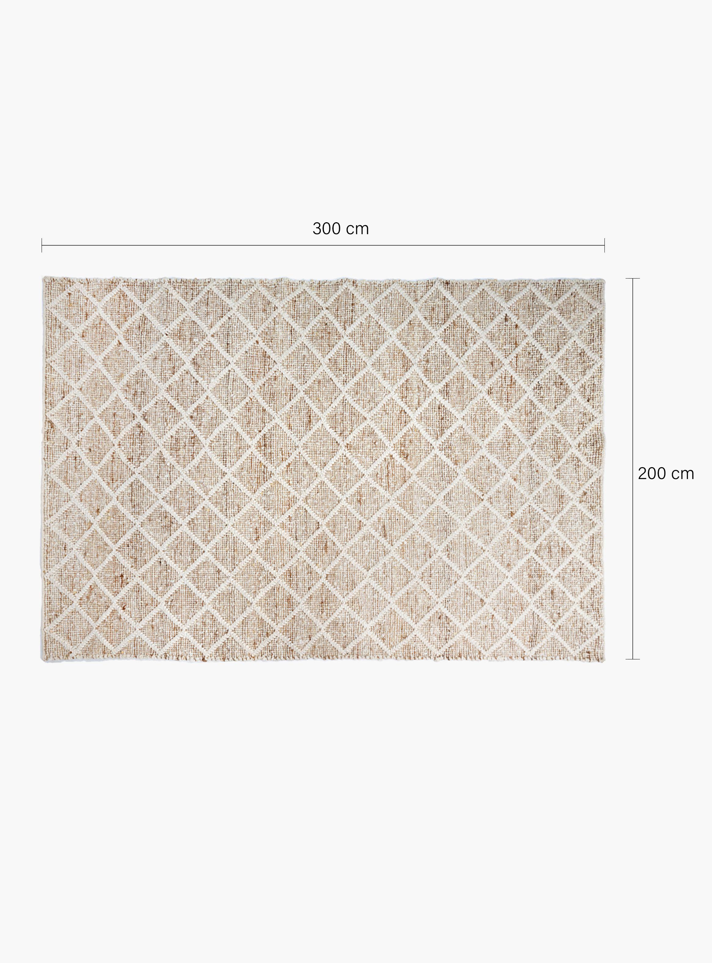 Alfombra Yute/Lana Rupanco 200x300 Natural-4