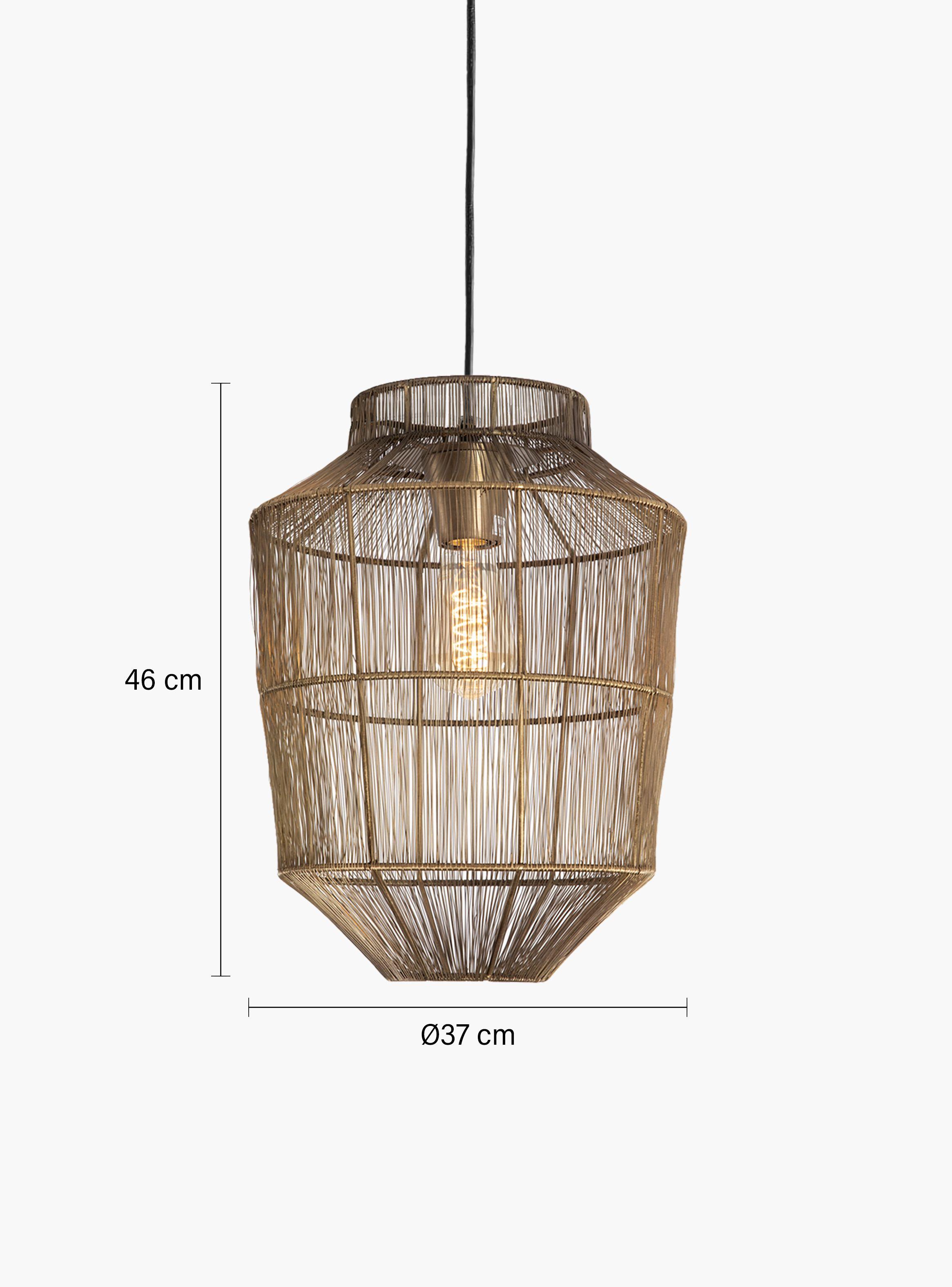 Lámpara de Colgar Klaus L Bronce-2