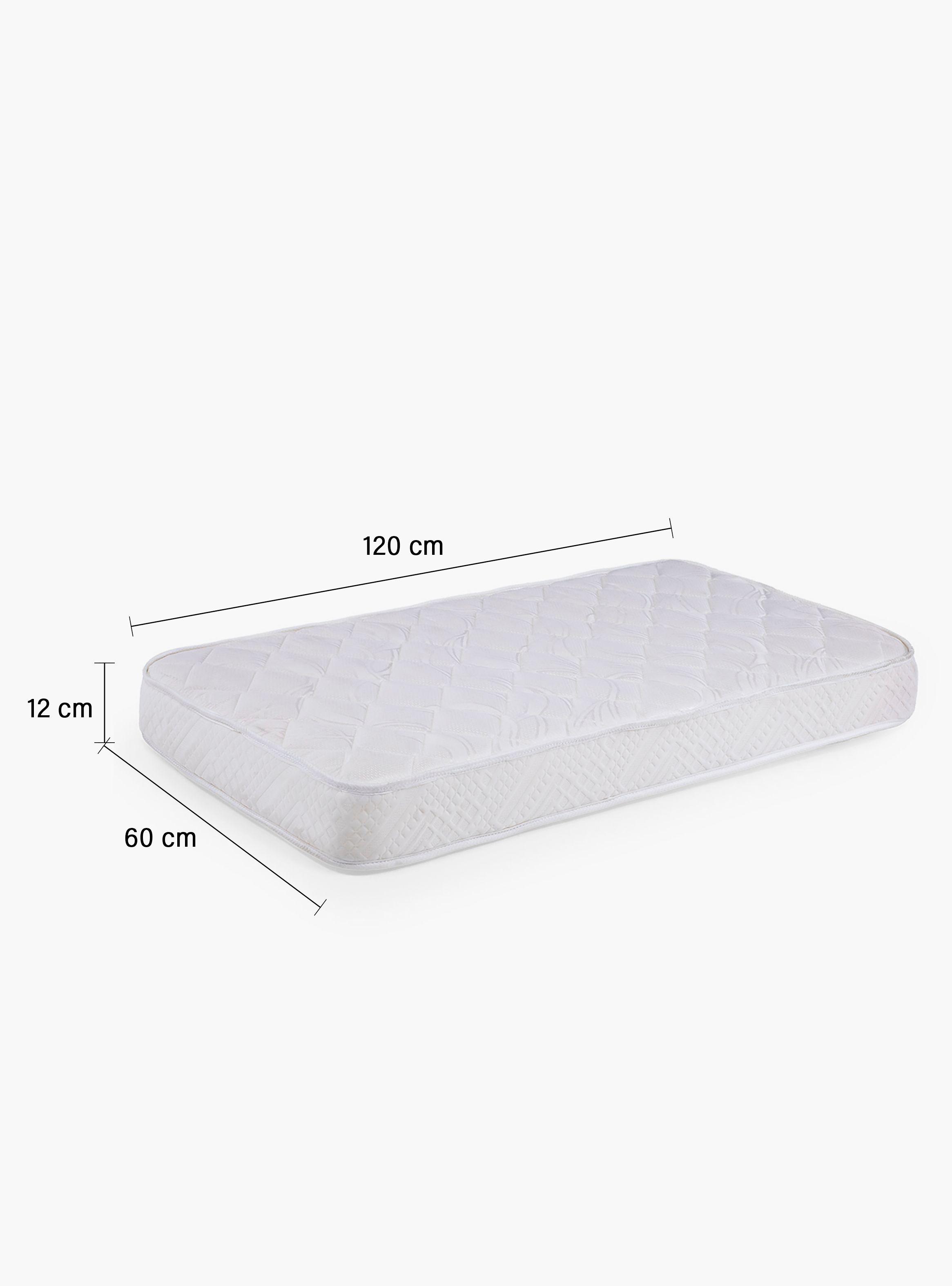 Colchón Infantil Cuna Amalia Blanco 120x60-6