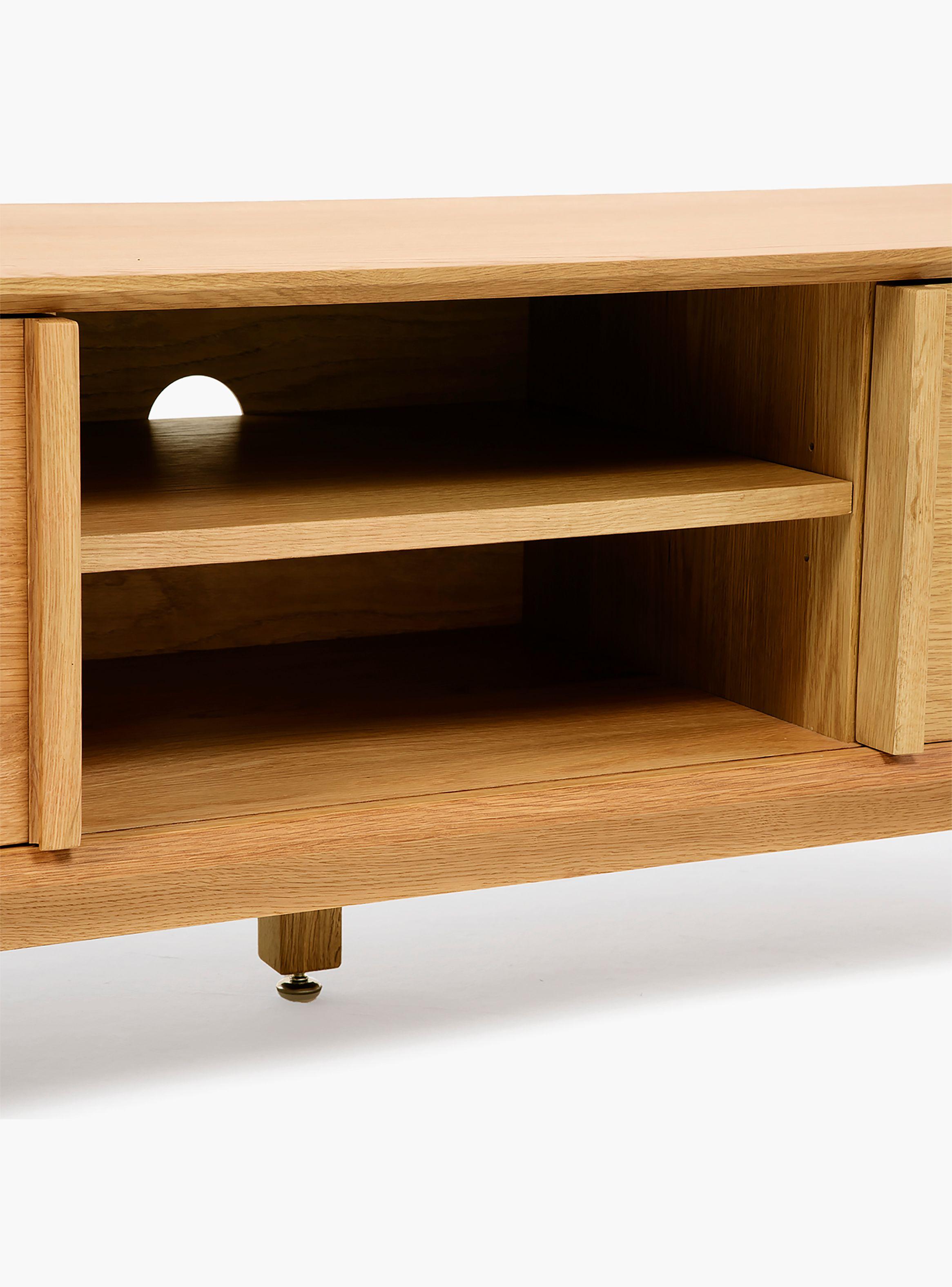 Rack TV Roda Natural-7